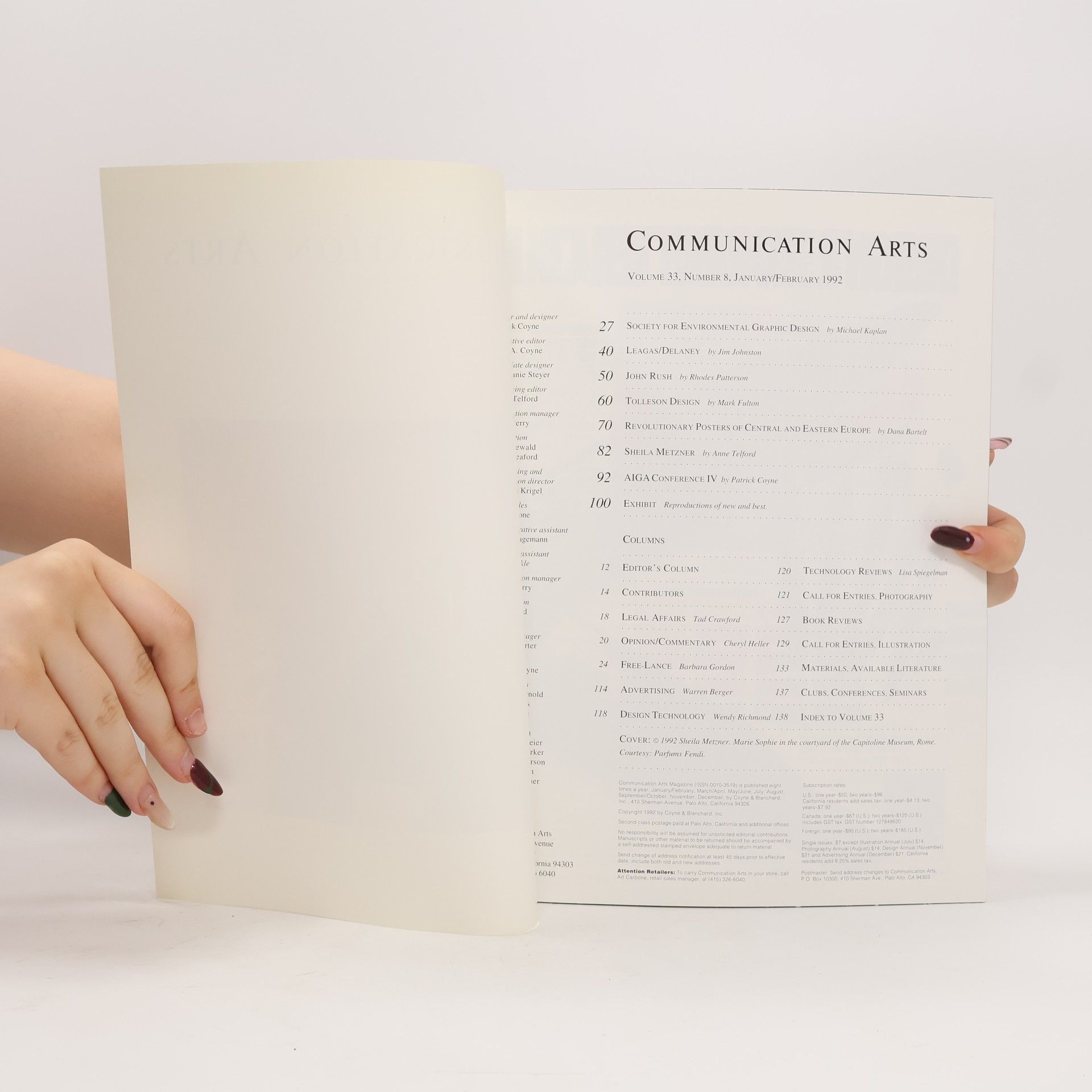 Various authors Communication Arts January/February