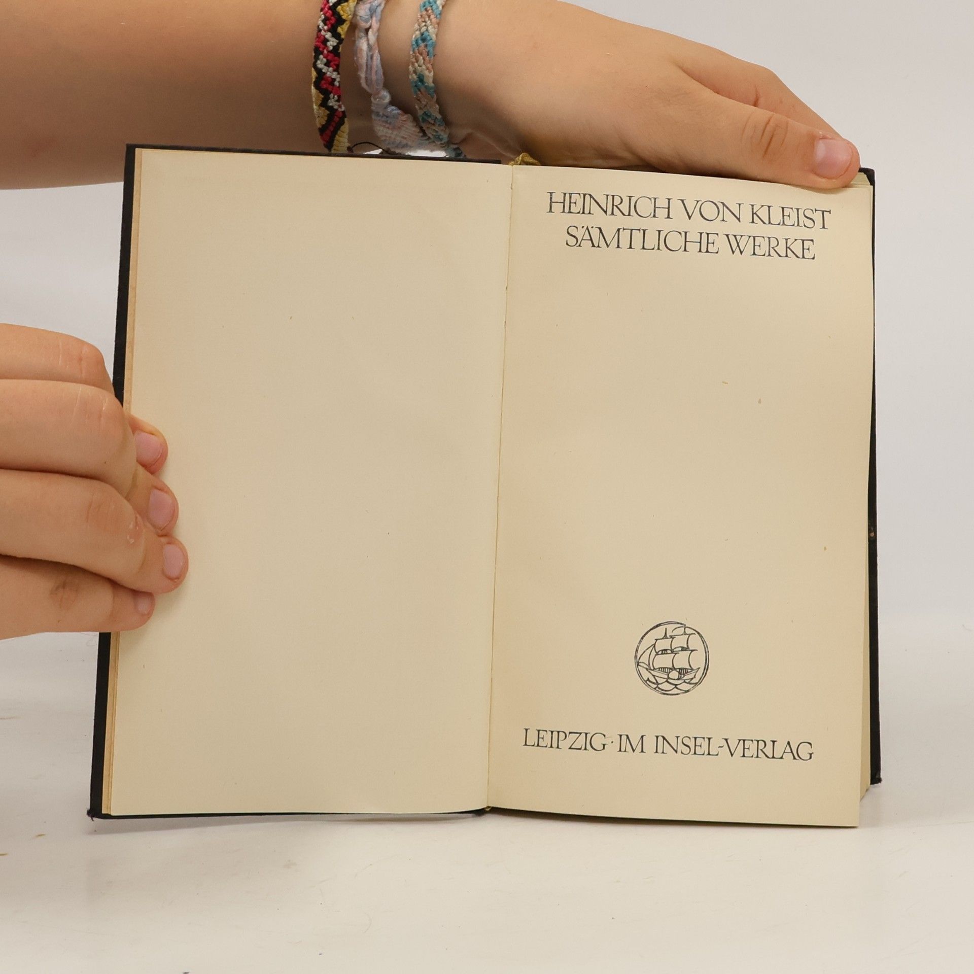 Heinrich von Kleist Sämmtliche werke