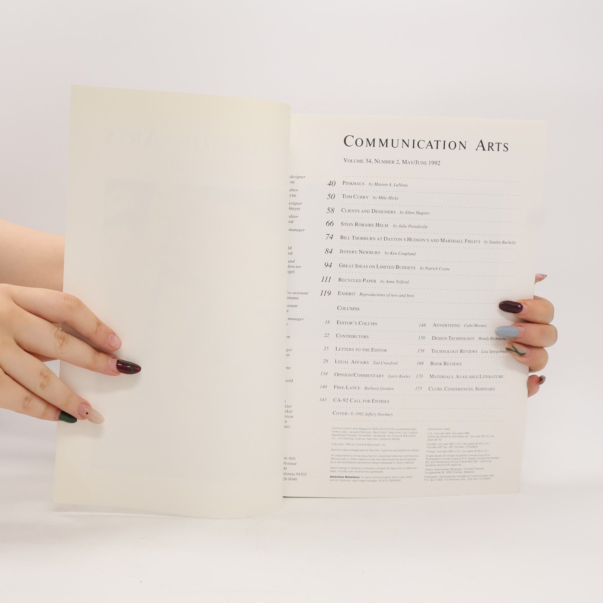 Various authors Communication Arts May/June