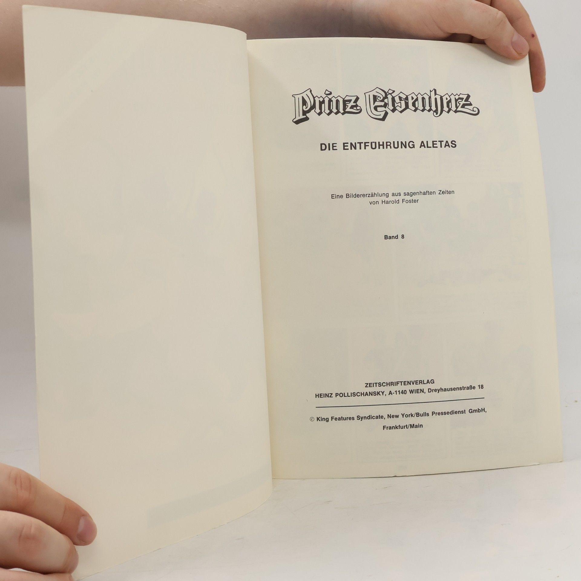 Hal Foster Prinz Eisenherz. Sonderband 8.