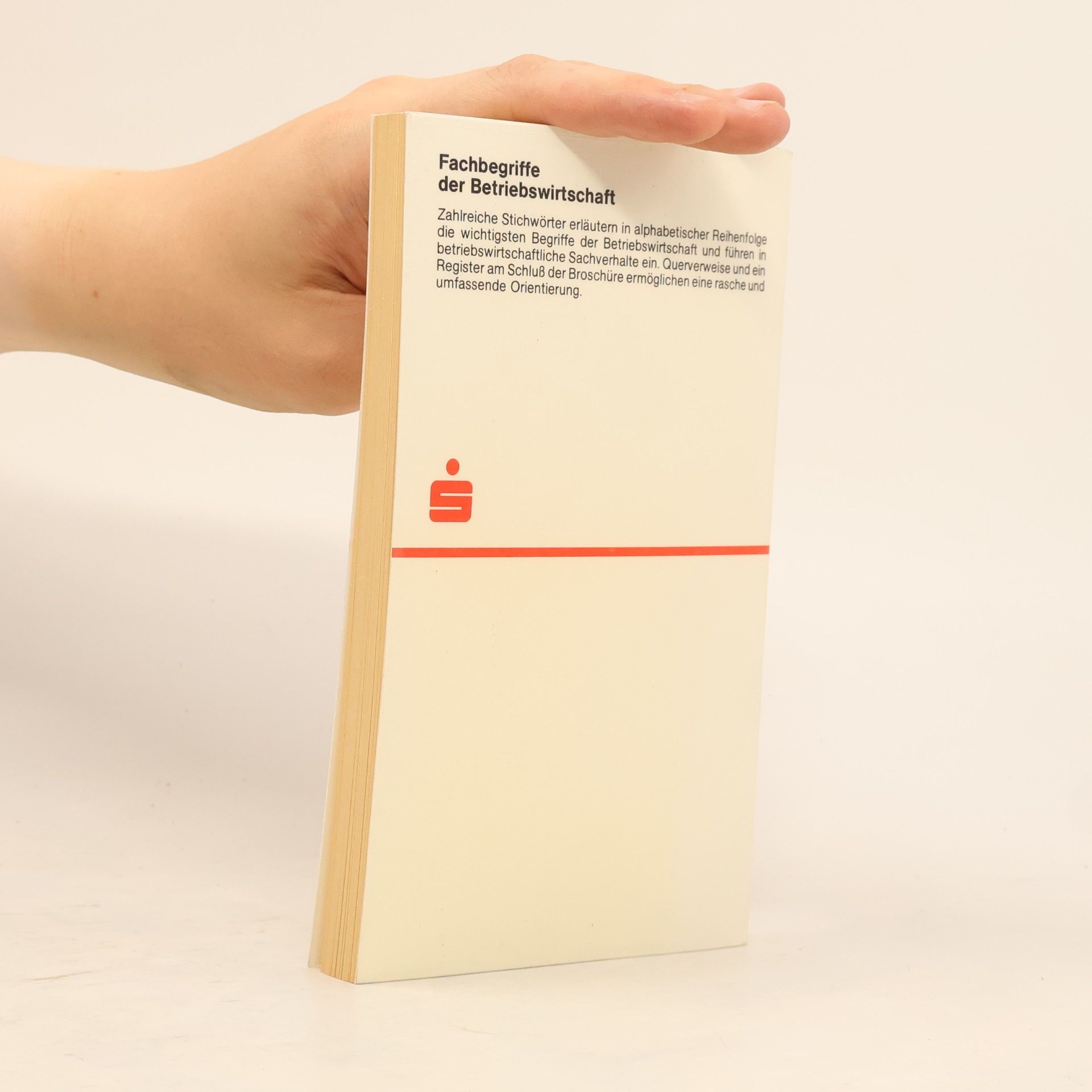 Various authors Fachbegriffe der Betriebswirtschaft