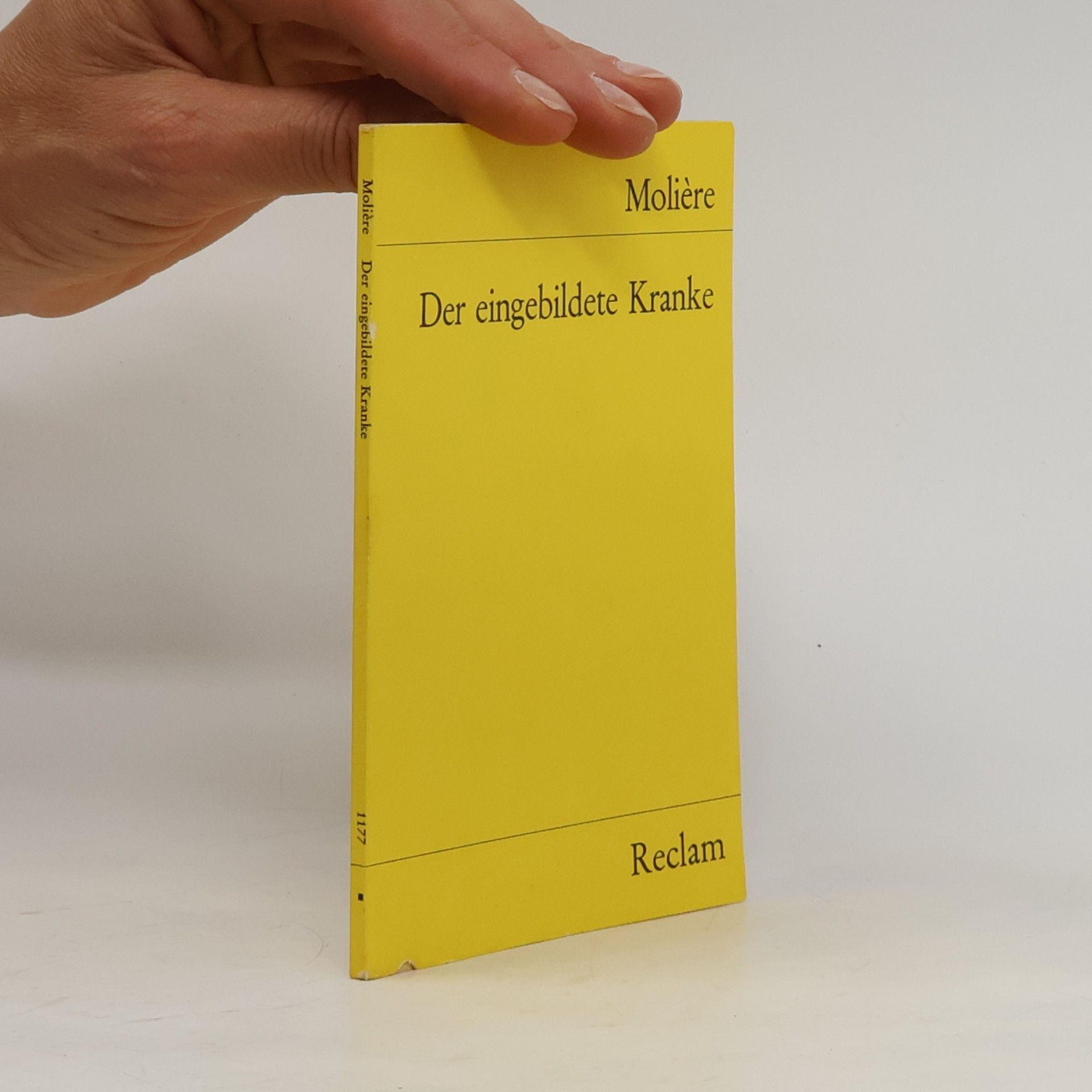 Molière Der eingebildete Kranke