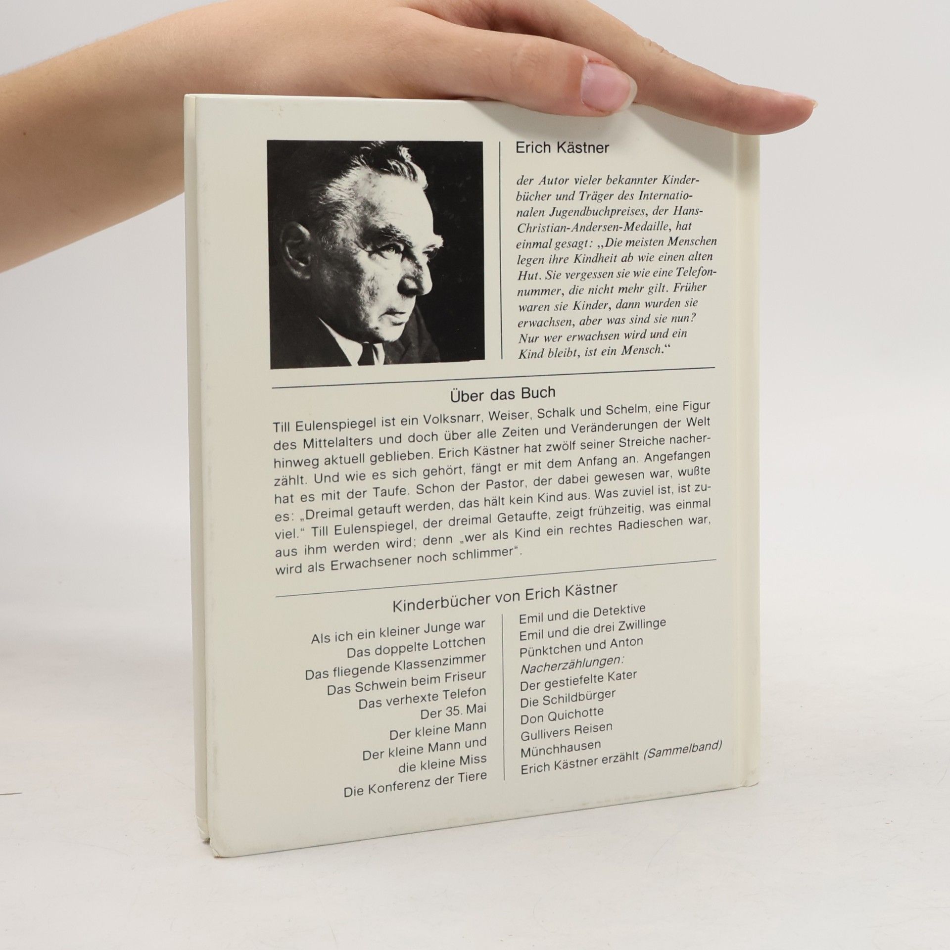 Erich Kästner Till Eulenspiegel