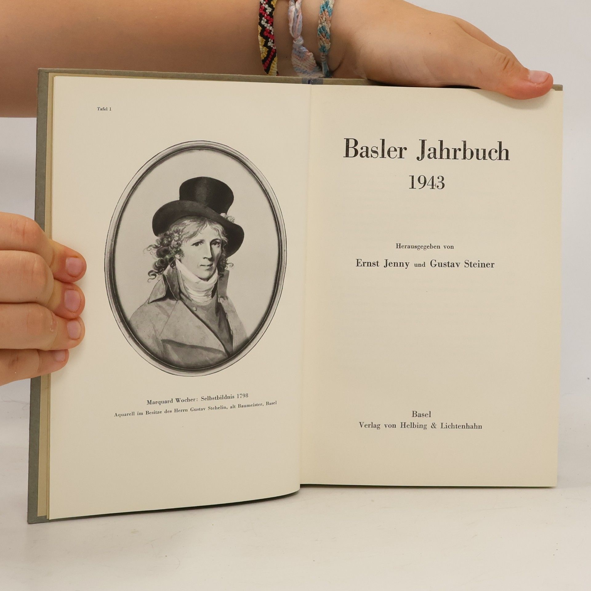 Ernst Jenny Basler Jahrbuch 1943