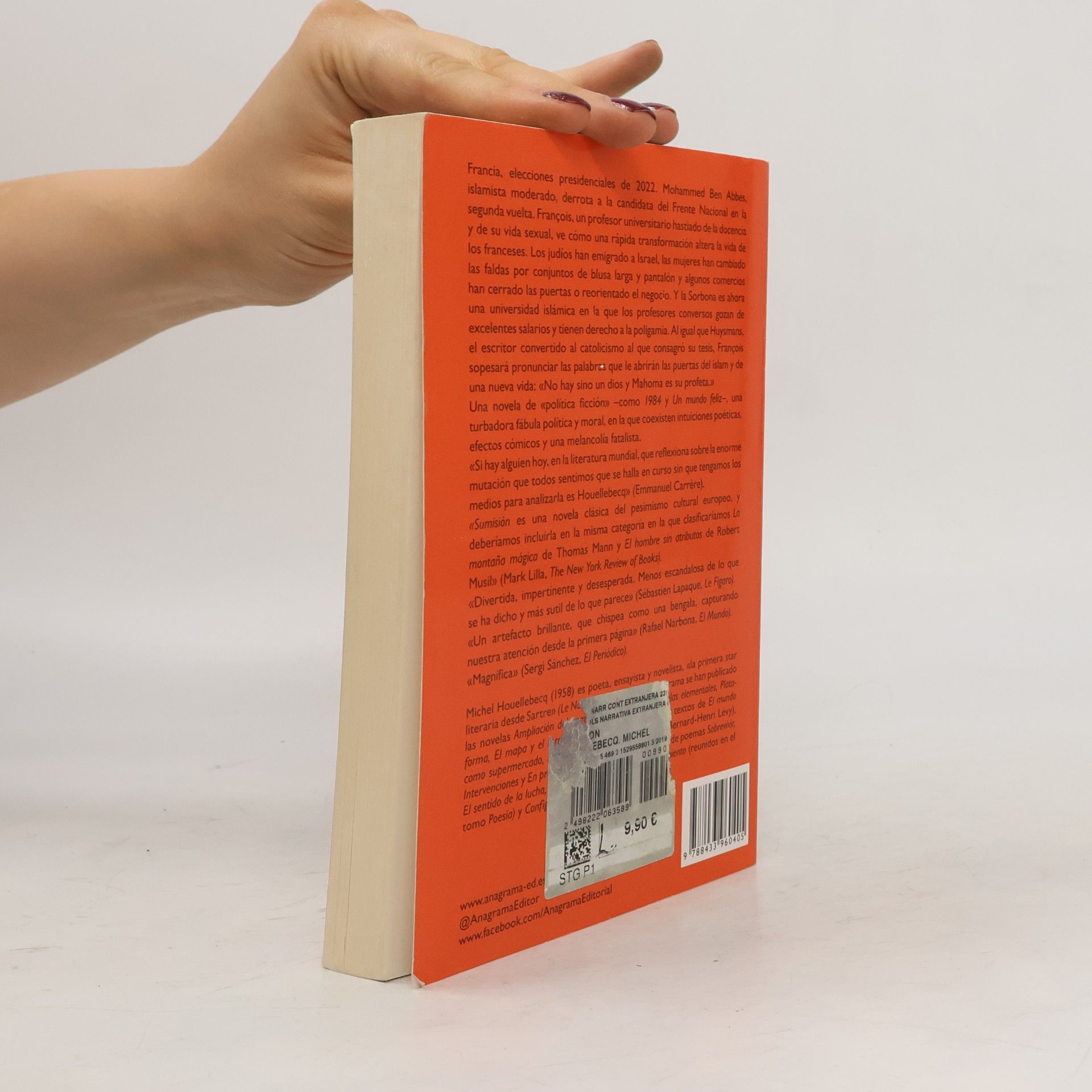 Michel Houellebecq Colección Compactos - 731: Sumisión