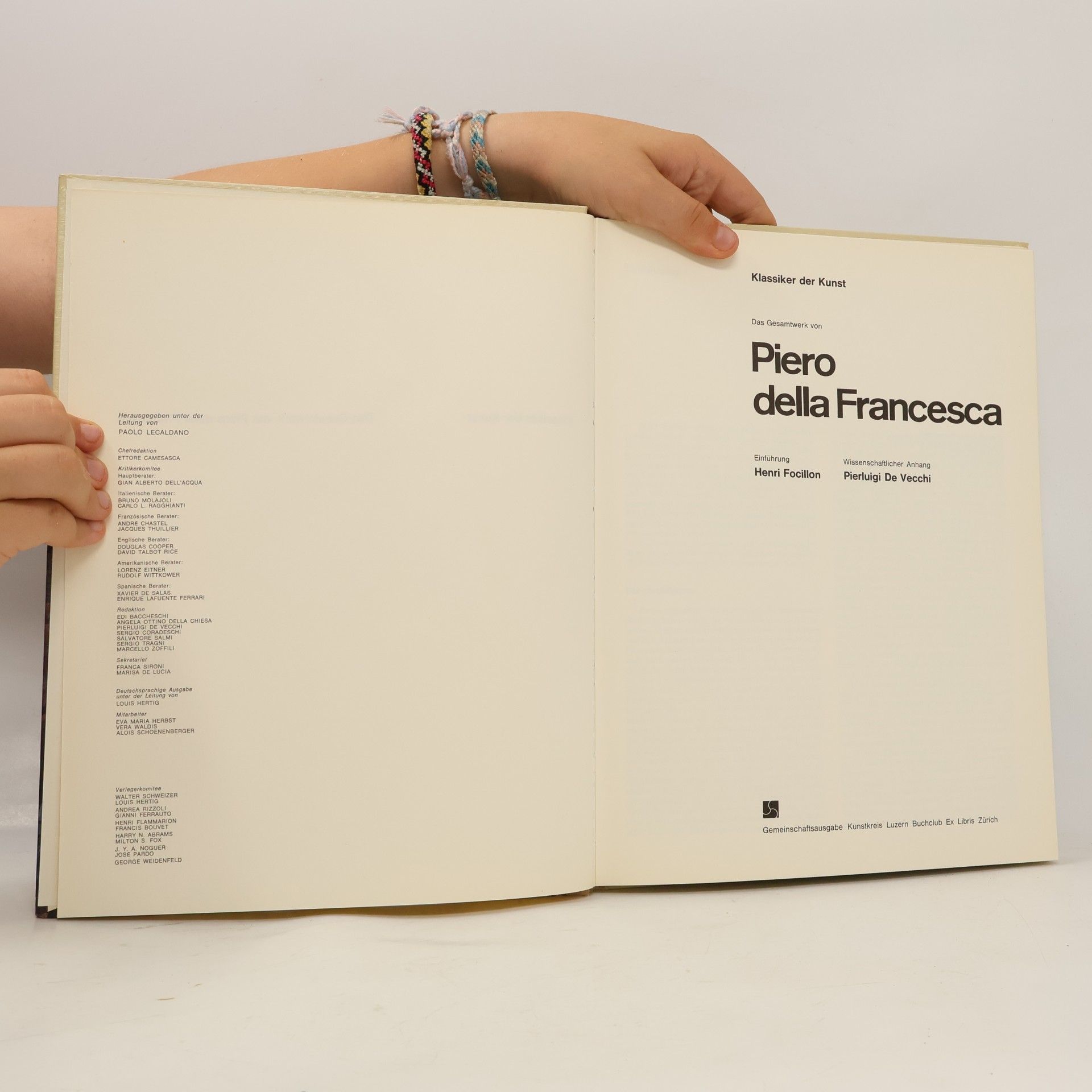 Henri Focillon Das Gesamtwerk von Piero della Francesca