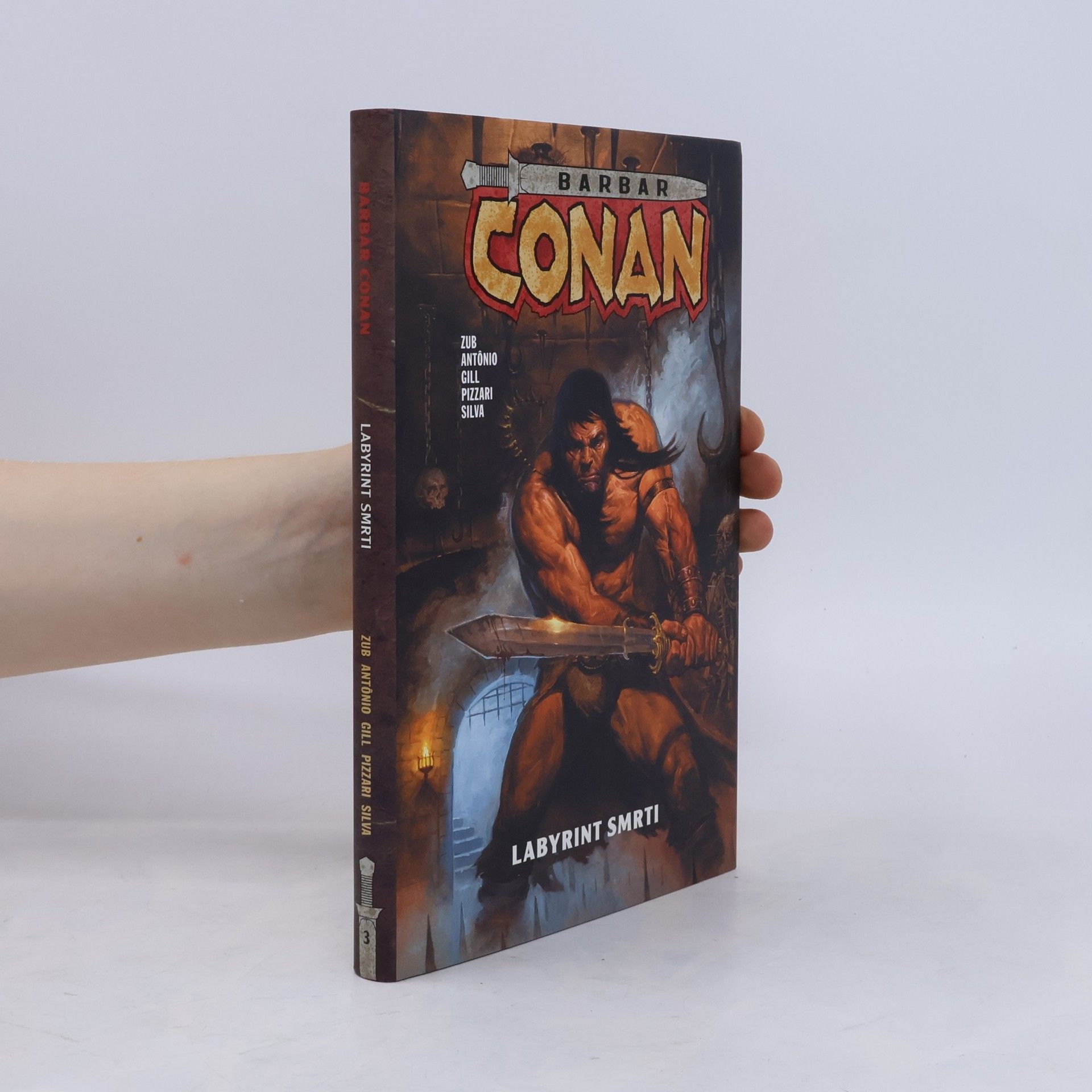 Jim Zub Barbar Conan. Labyrint smrti