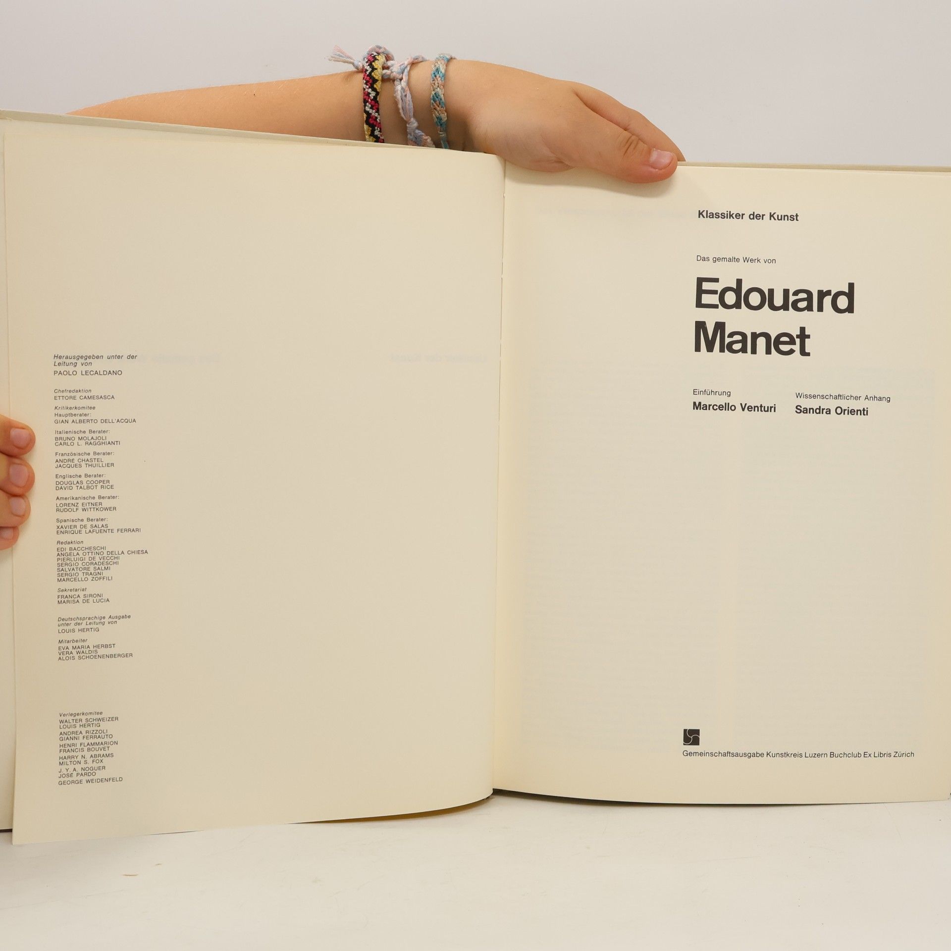 Sandra Orienti Das gemalte Werk von Edouard Manet