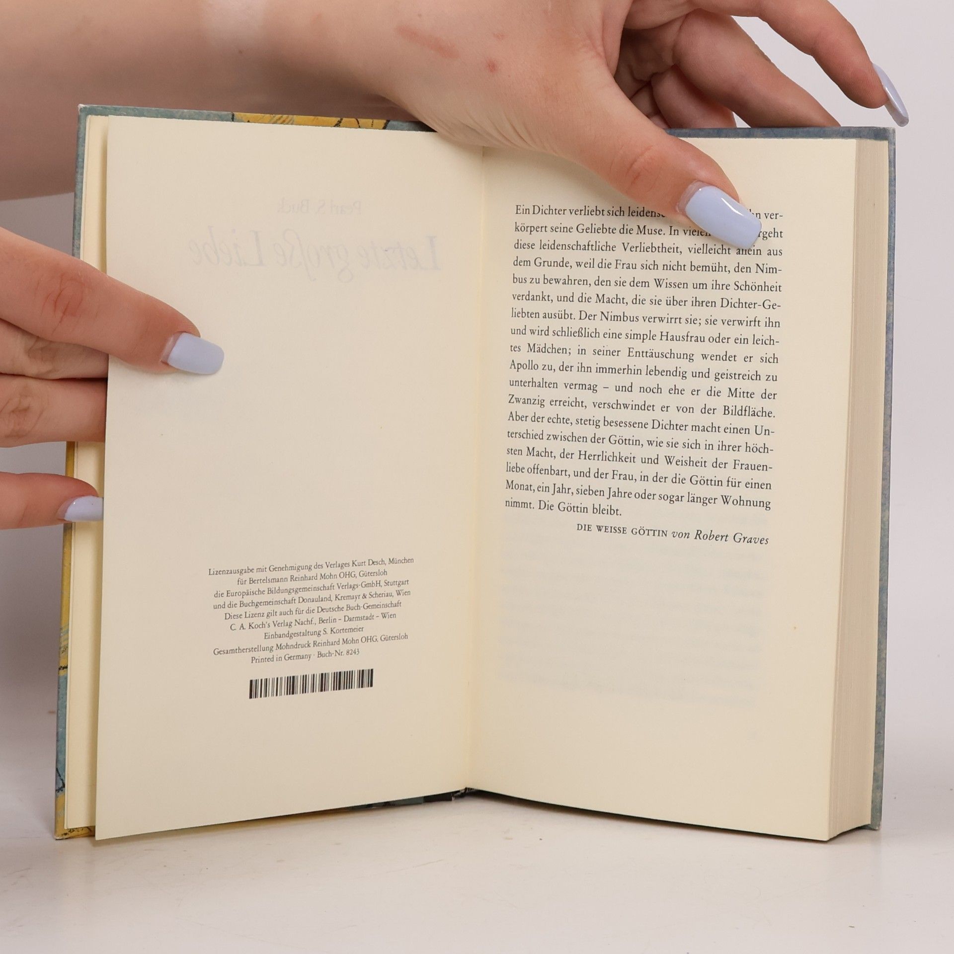 Pearl S. Buck Letzte große Liebe