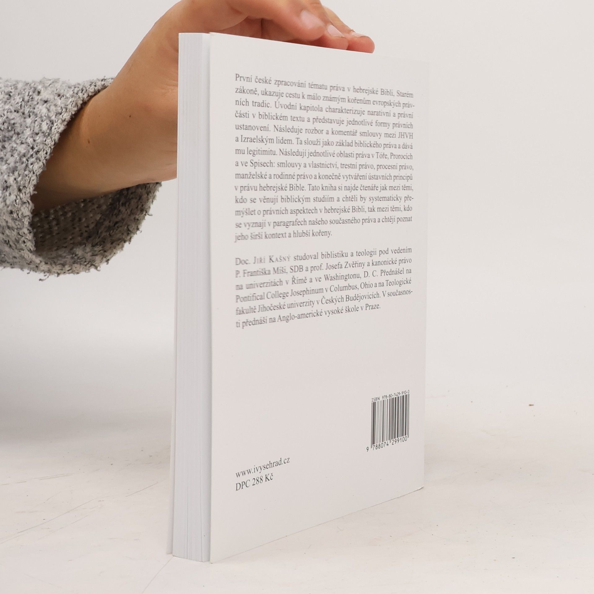 Jiří Kašný Právo v hebrejské Bibli