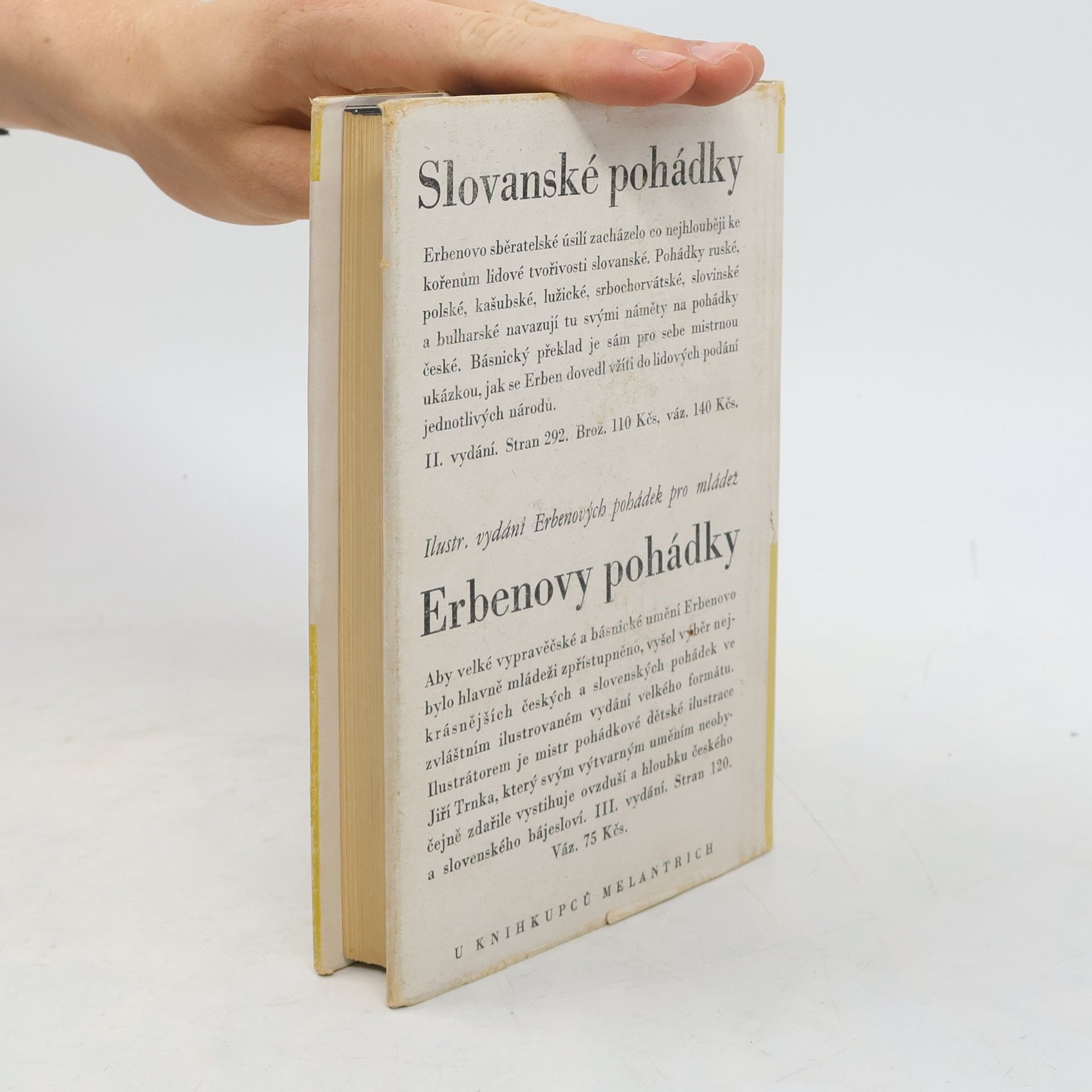 Karel Jaromír Erben Básně a překlady