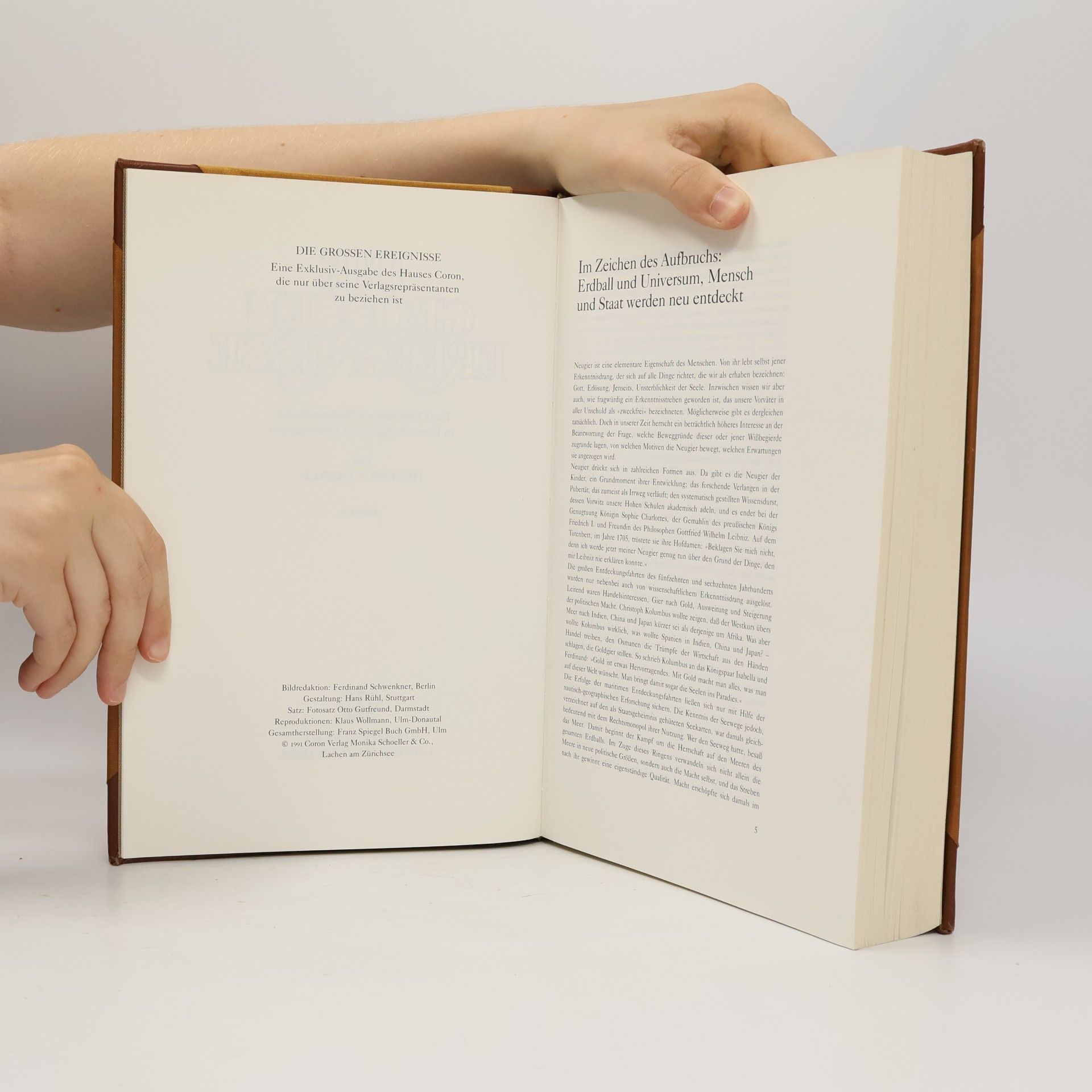 Various authors Die Grossen Ereignisse Band 4