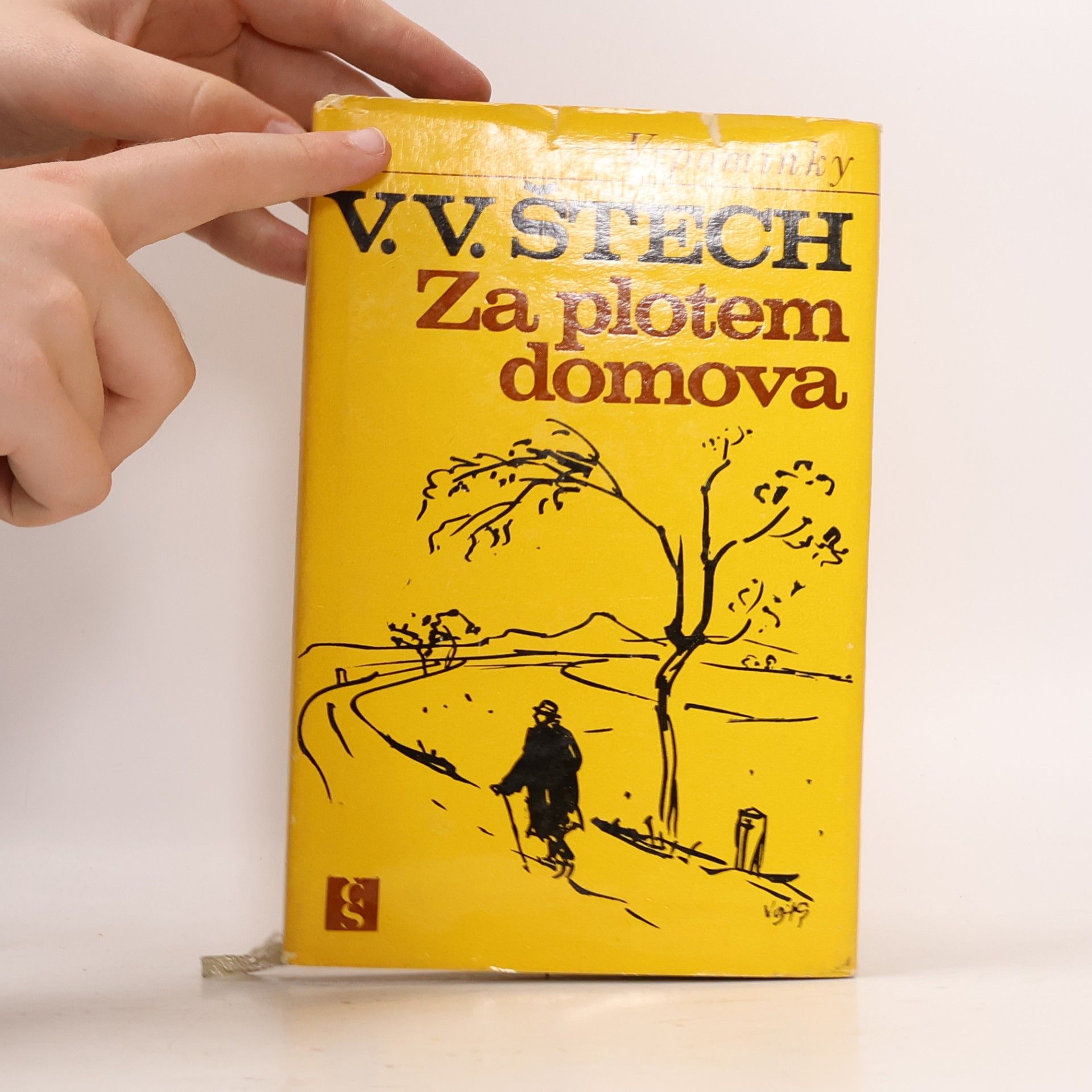 Václav Vilém Štech Za plotem domova