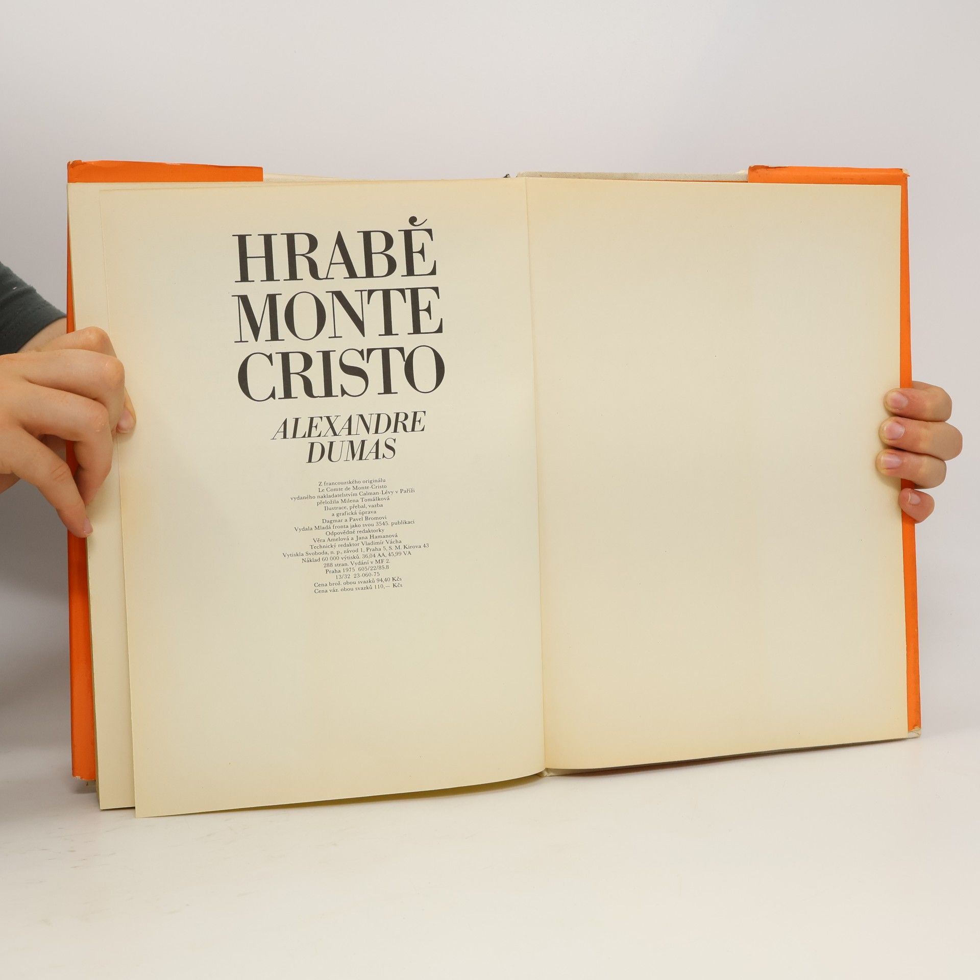 Alexandre Dumas der Ältere Hrabě Monte Cristo
