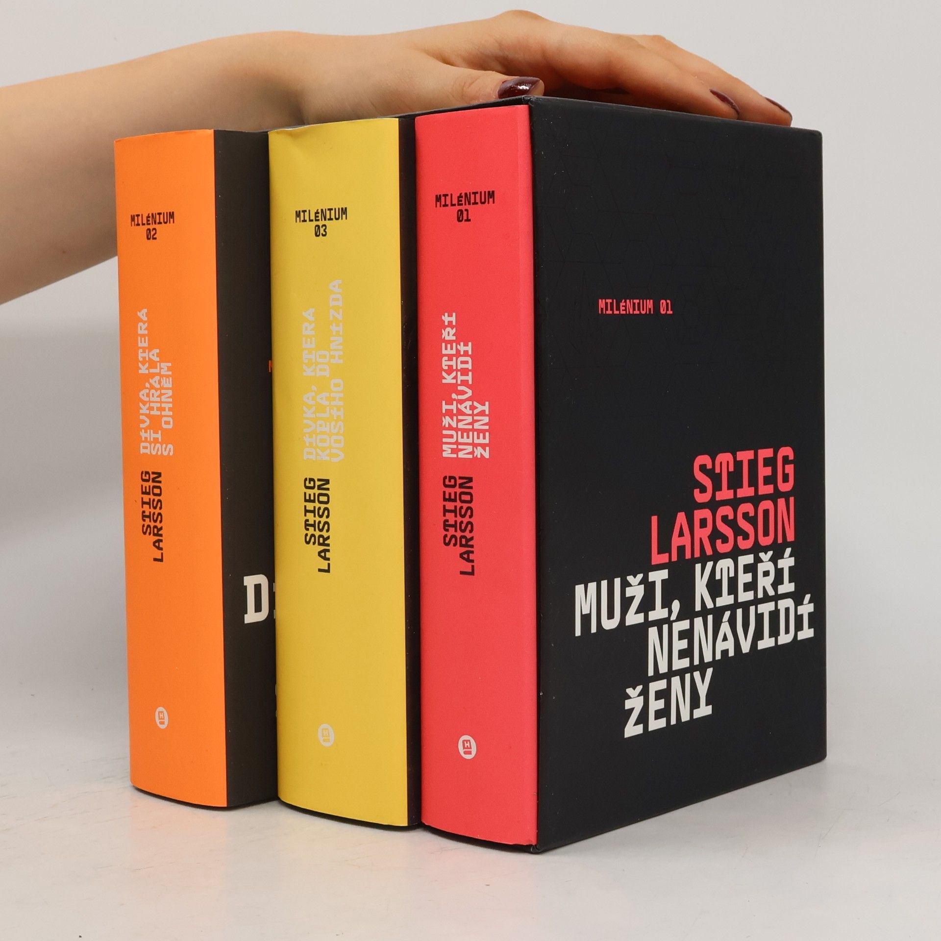 Stieg Larsson Milénium 1-3