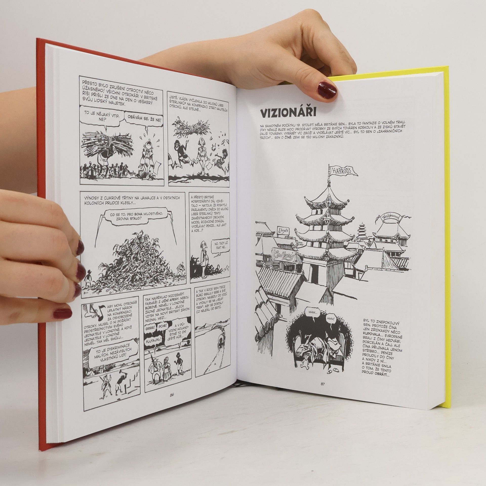Larry Gonick Komiksová historie moderního světa #2: Od pádu Bastilly po současnost