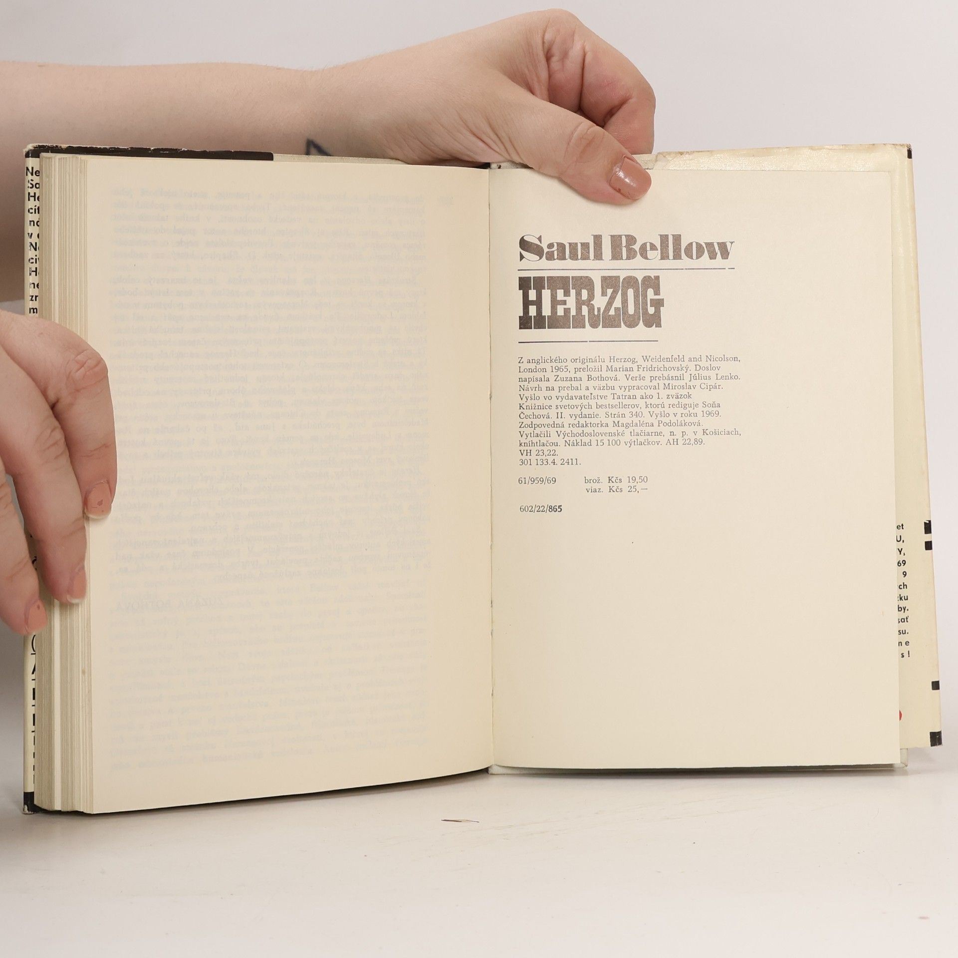Saul Bellow Herzog