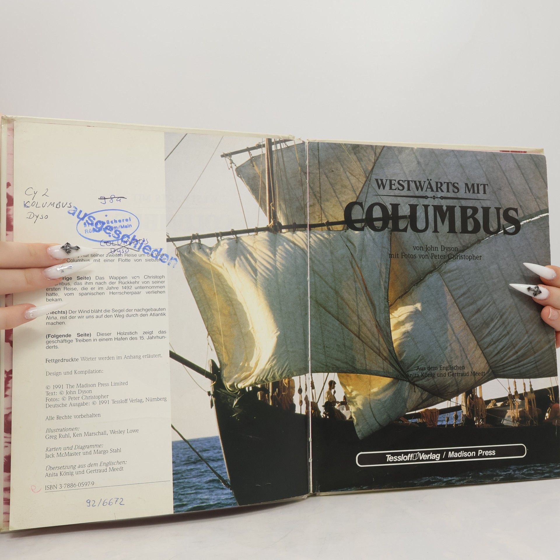 John R. Dyson Westwärts mit Columbus