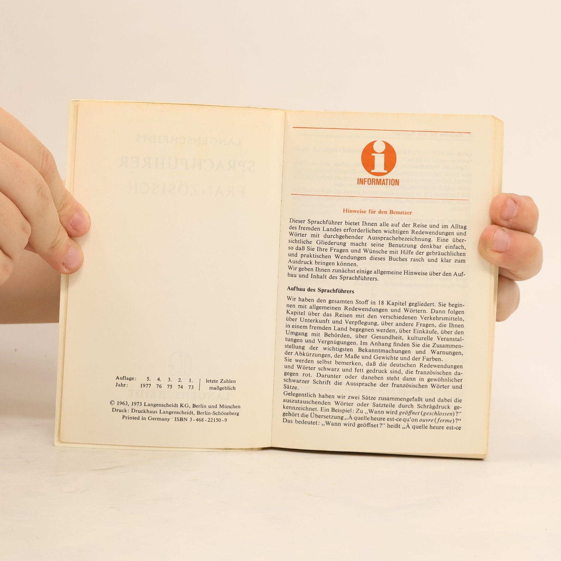 Autorenkollektiv Langenscheidts Sprachführer Französisch