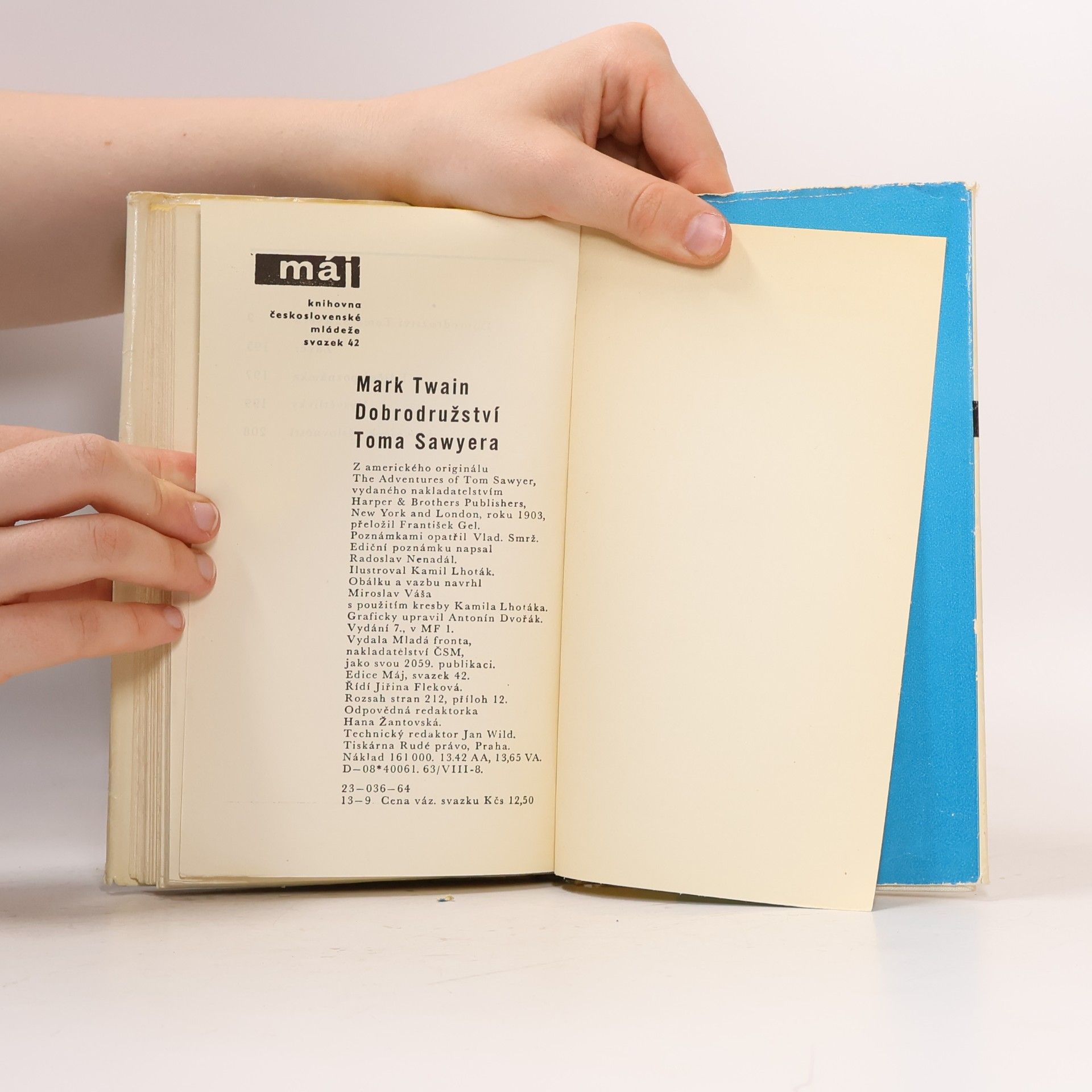 Mark Twain Dobrodružství Toma Sawyera