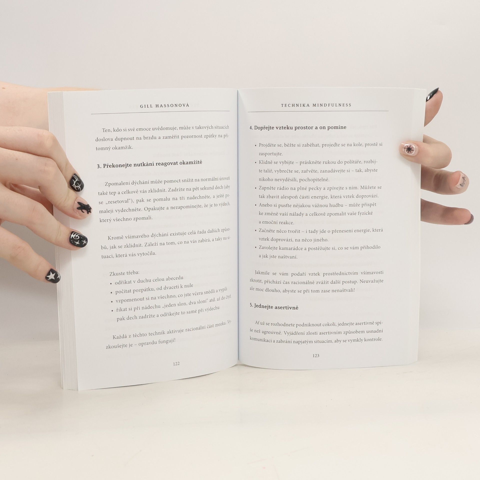 Gill Hasson Technika Mindfulness : jak se vyvarovat duševní prokrastinace pomocí všímavosti a bdělé pozornosti