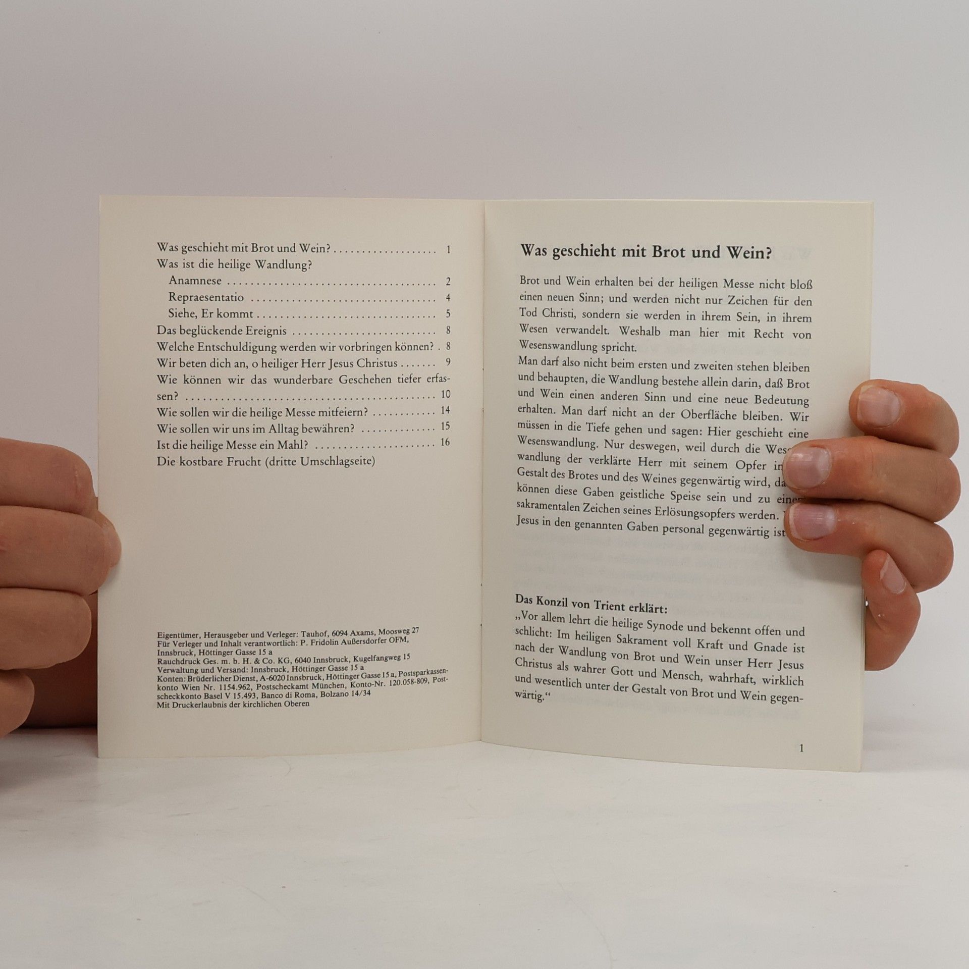 Collectif d'auteurs Was ist die heilige Messe?