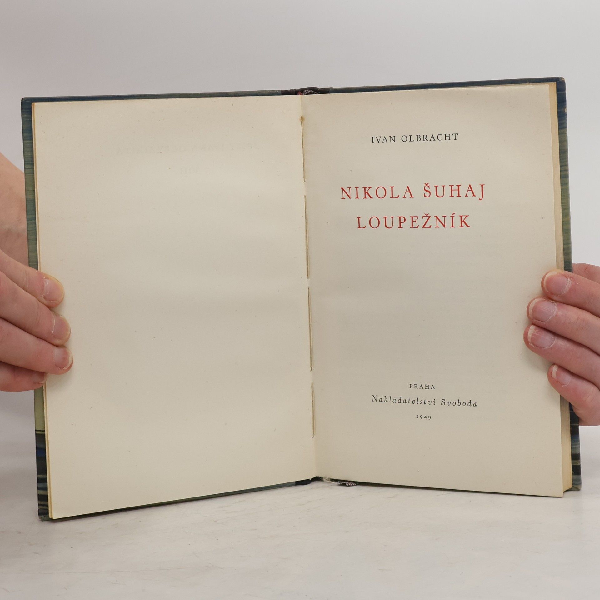 Ivan Olbracht Nikola Šuhaj loupežník