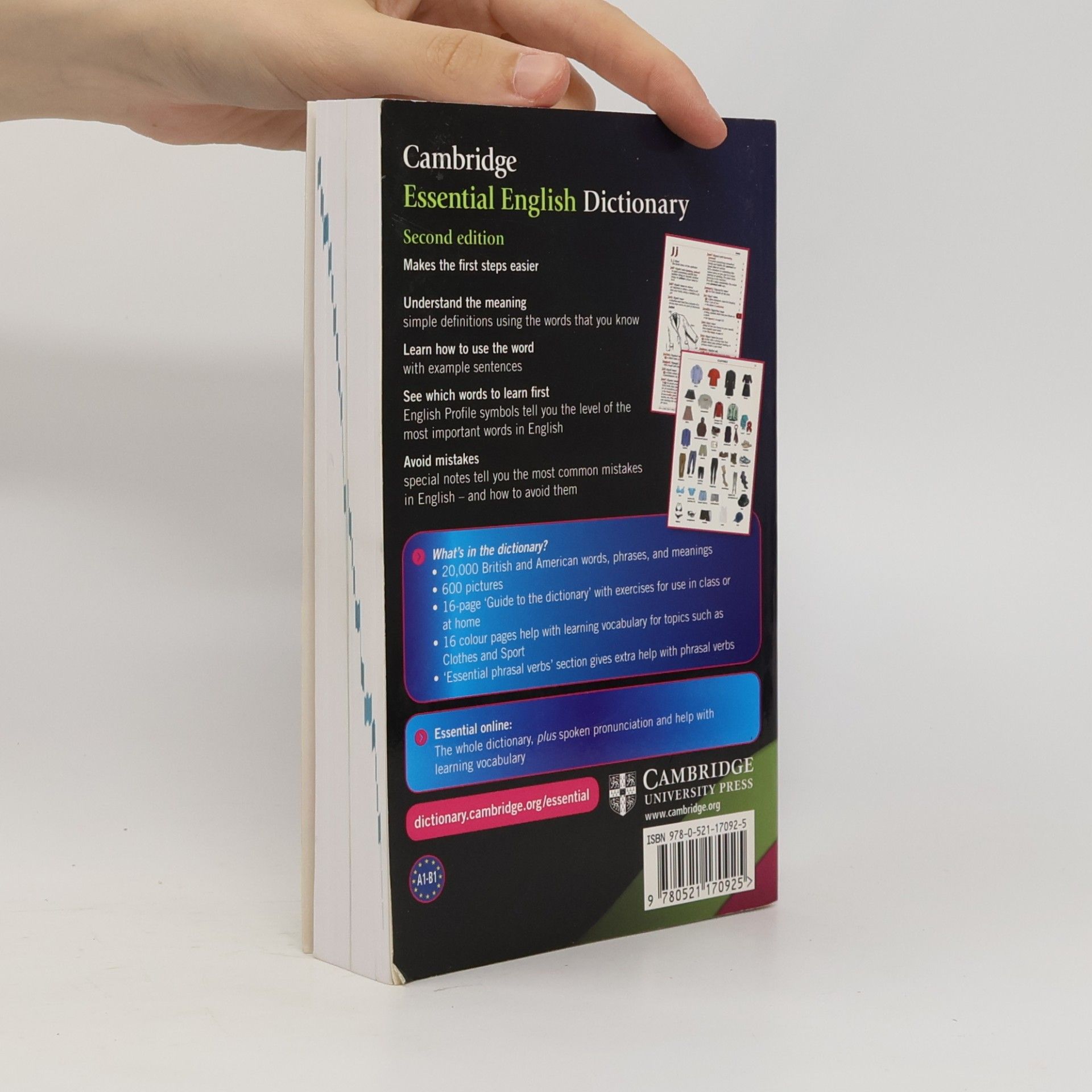 Kolektiv autorů Cambridge Essential English Dictionary