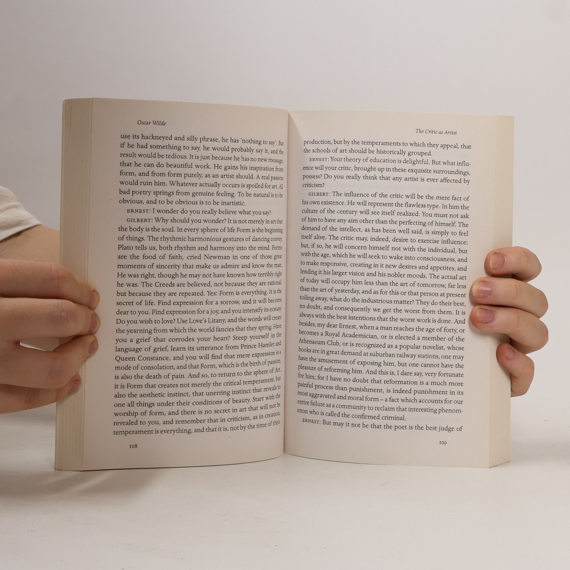 Oscar Wilde The decay of lying and other essays