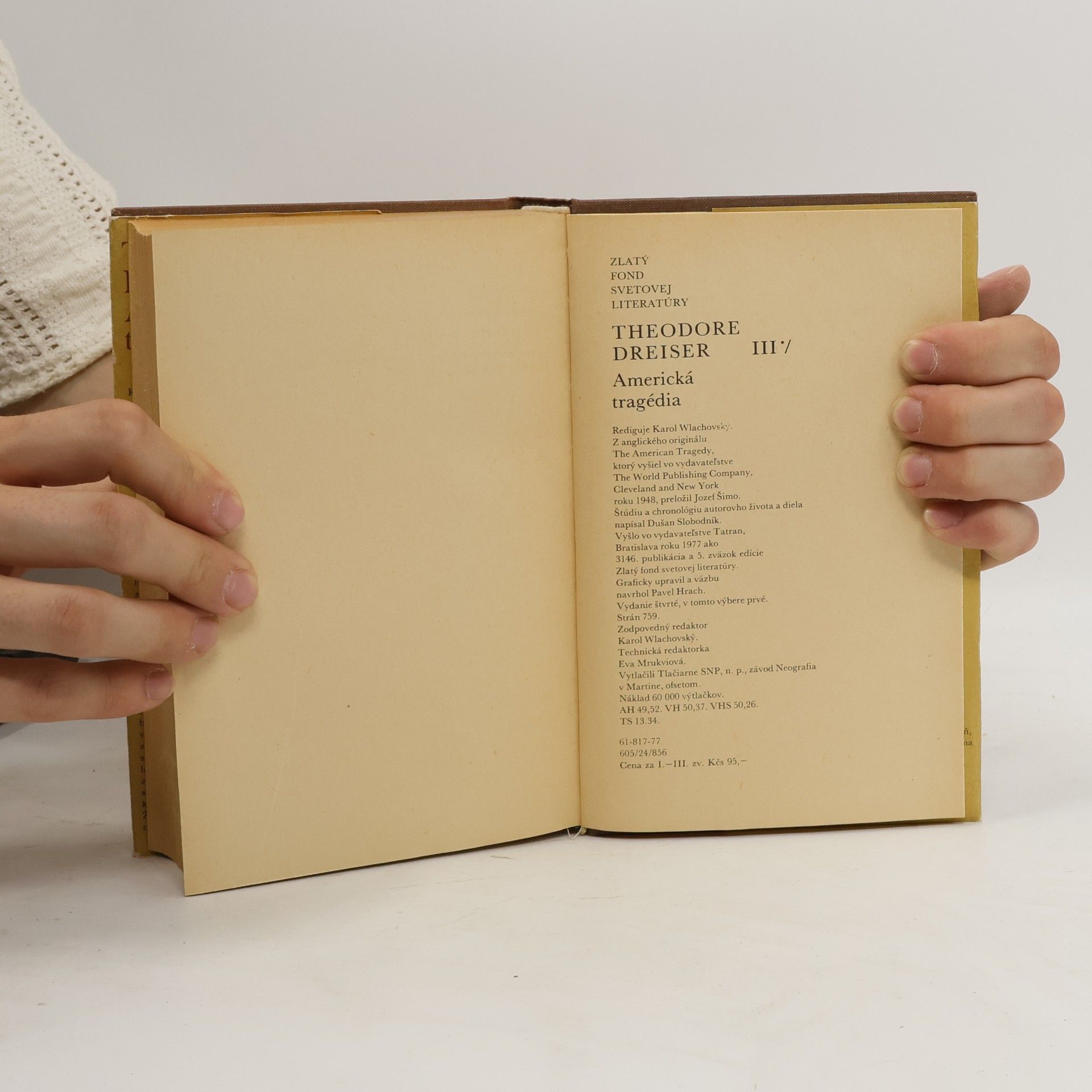 Theodore Dreiser Americký tragédia III.