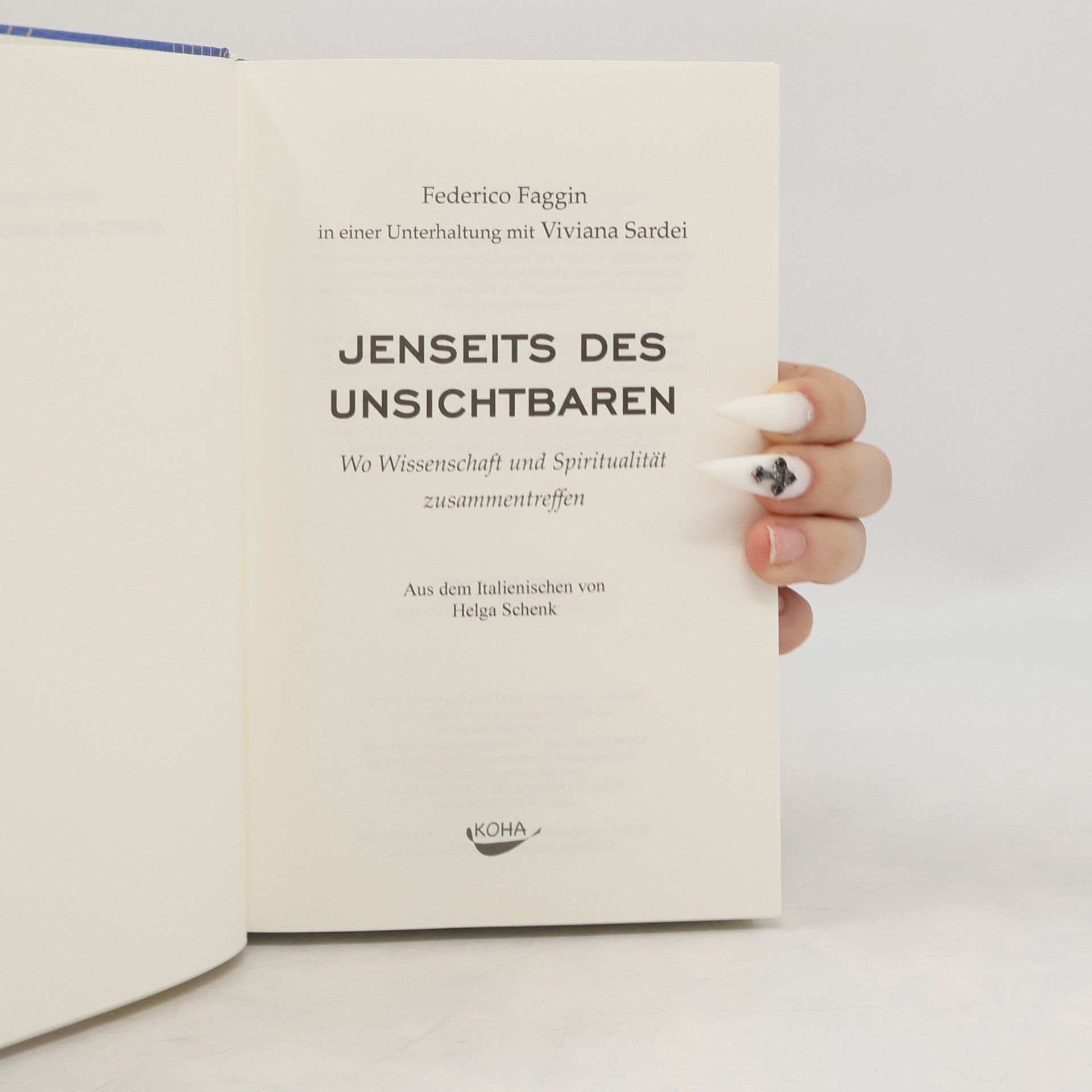 Faggin Federico Jenseits des Unsichtbaren