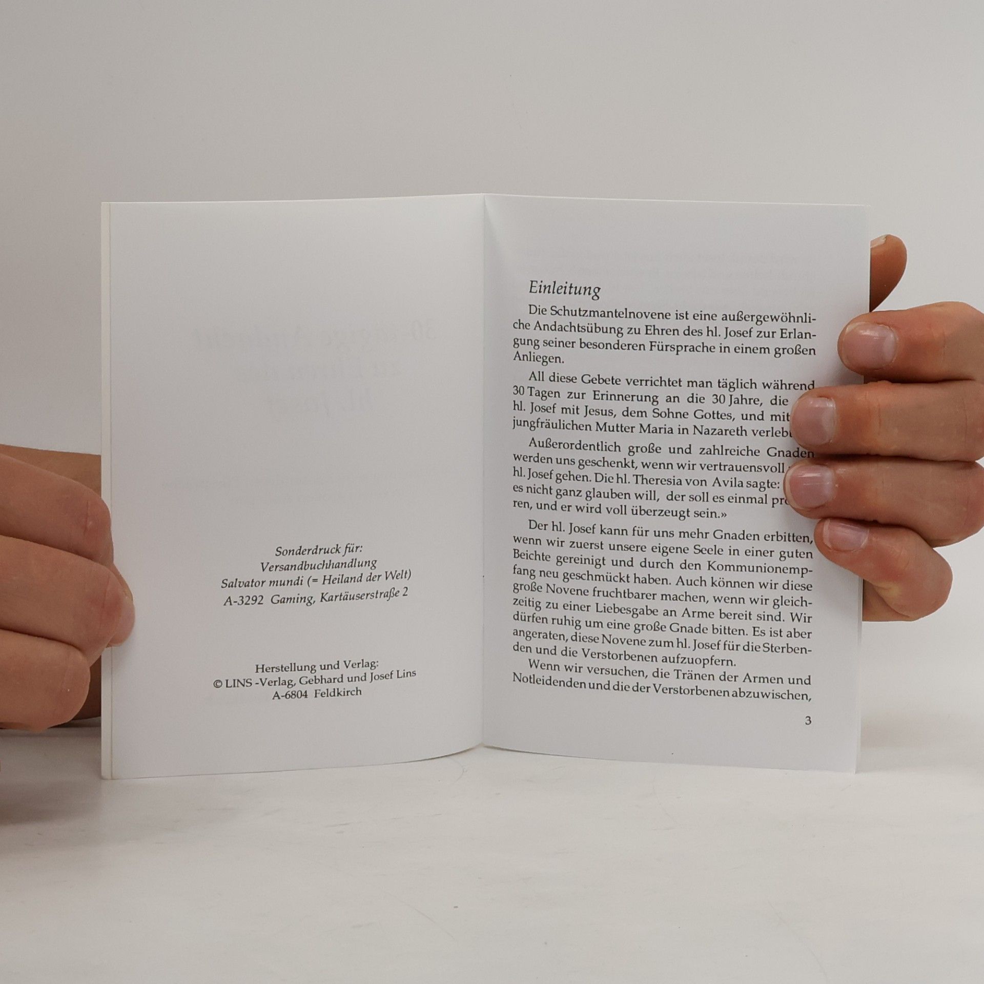 Autorenkollektiv 30-tägige Andacht zu Ehren des hl. Josef