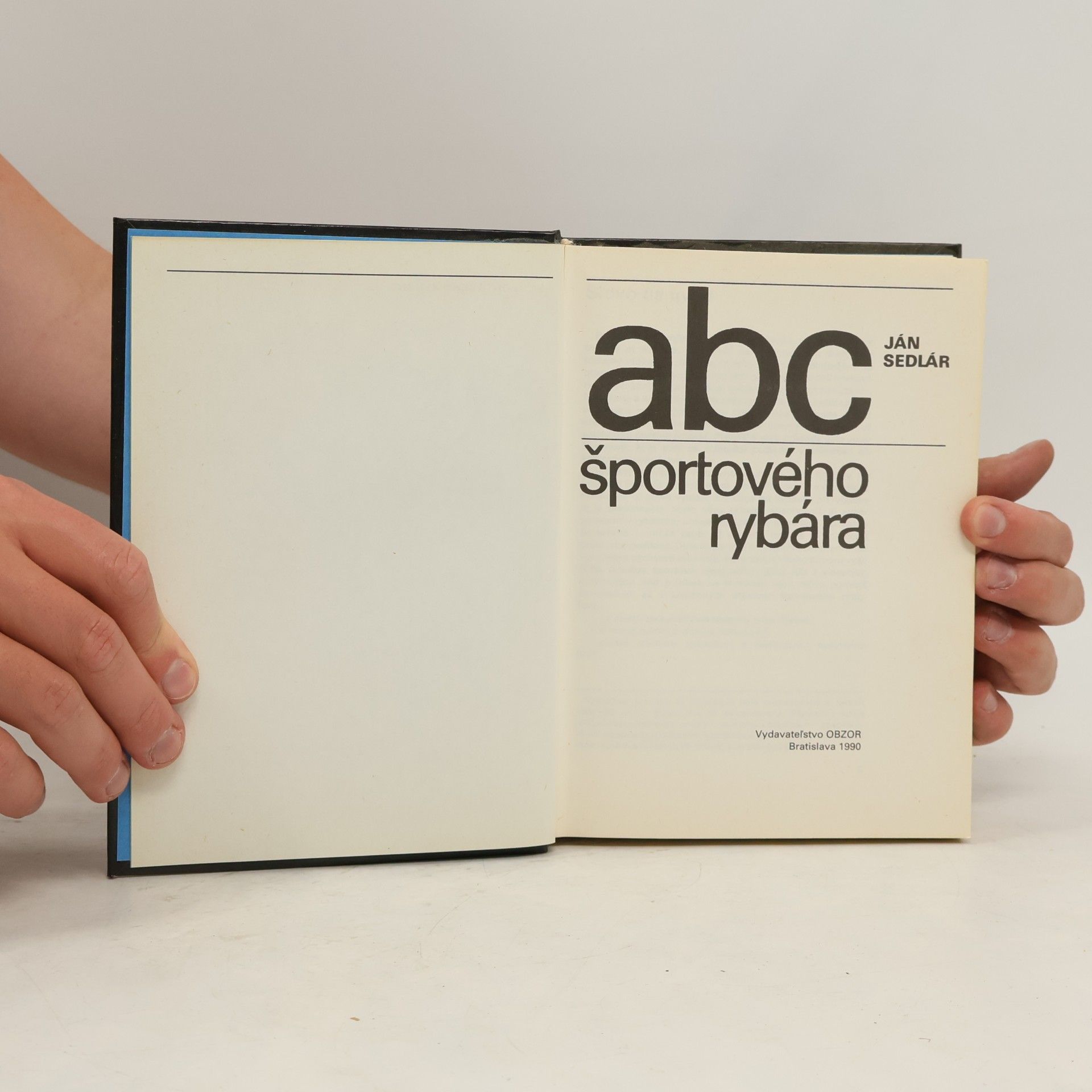 Ján Sedlár ABC športového rybára