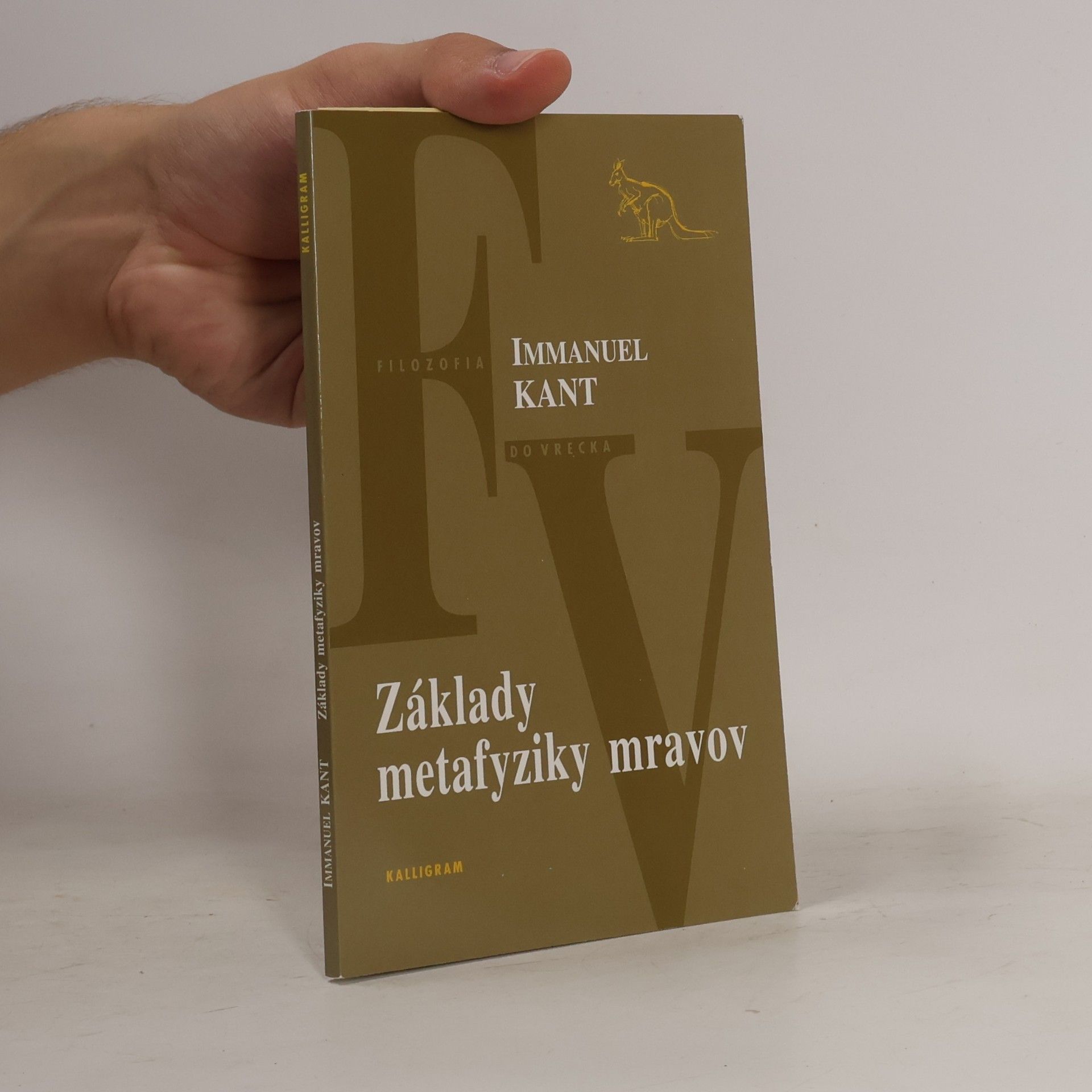 Immanuel Kant Základy metafyziky mravov