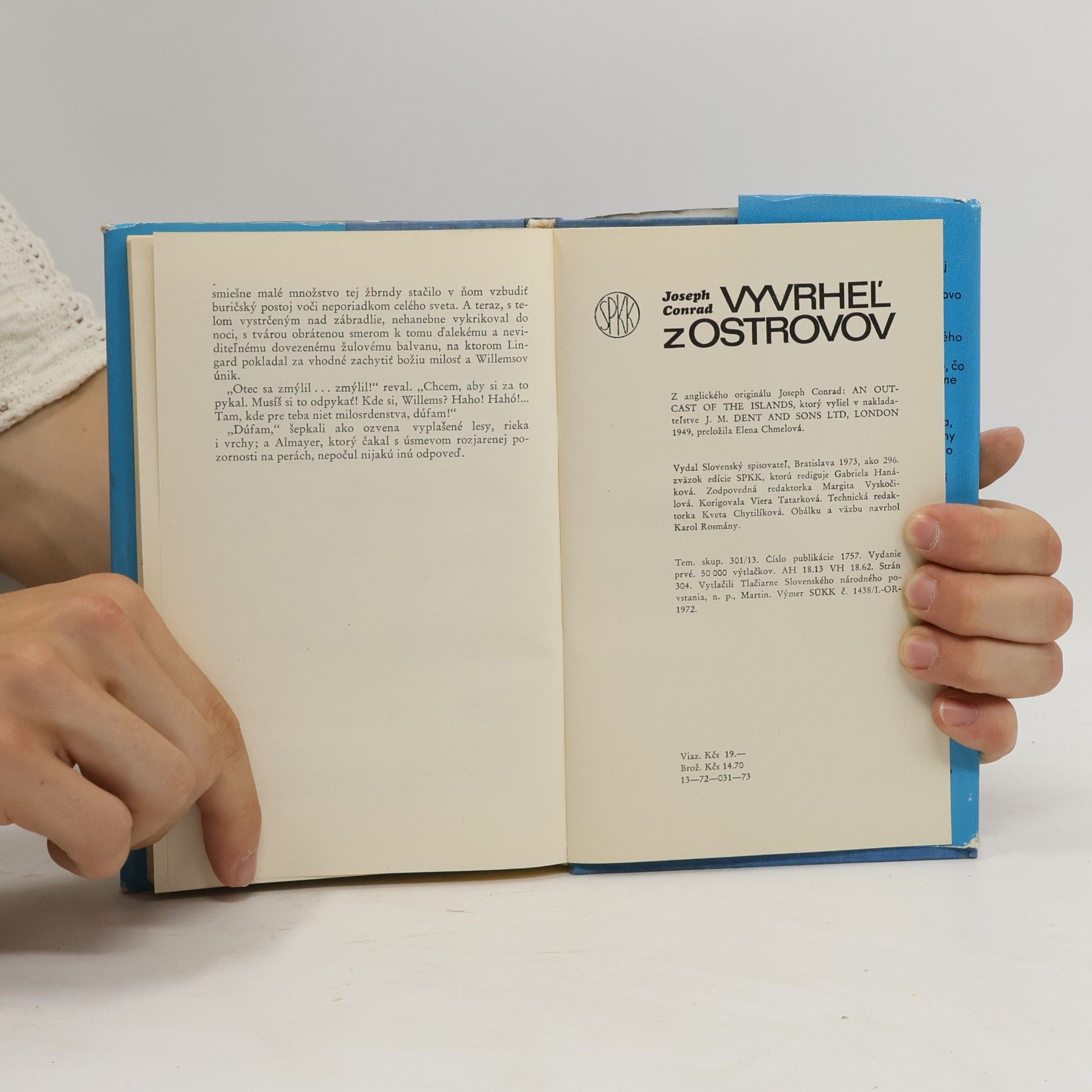 Joseph Conrad Vyvrheľ z ostrovov