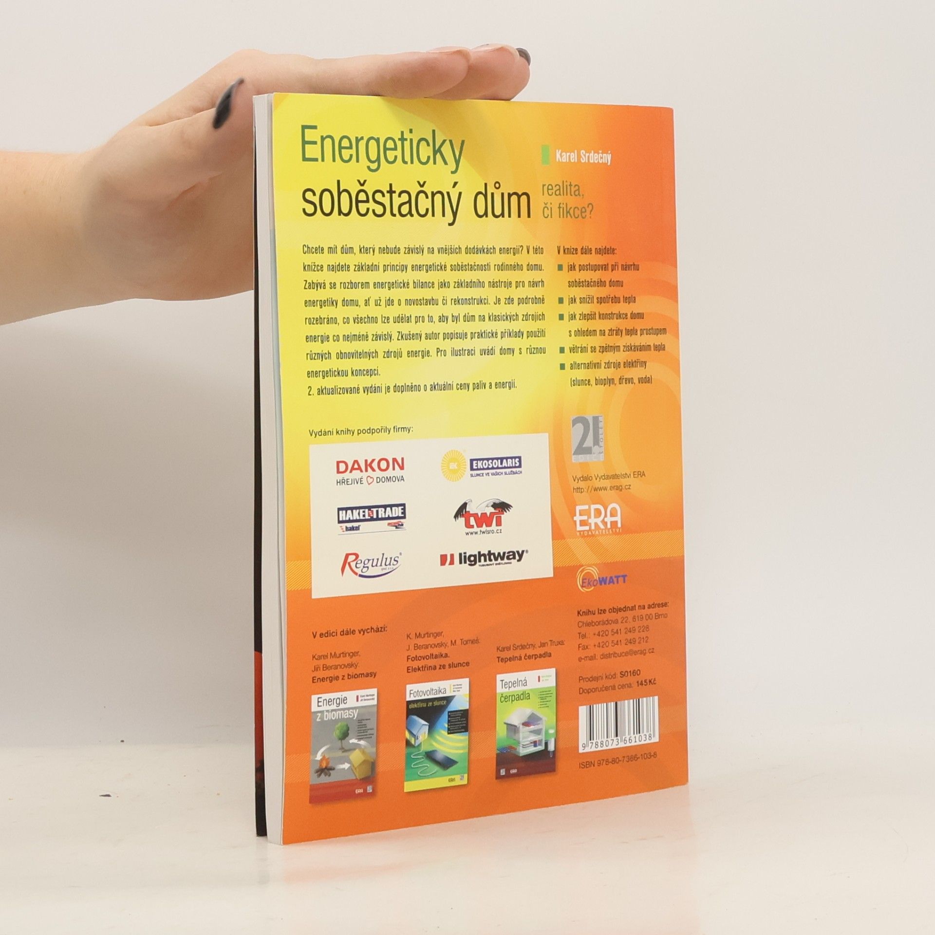Karel Srdečný Energeticky soběstačný dům - realita či fikce?