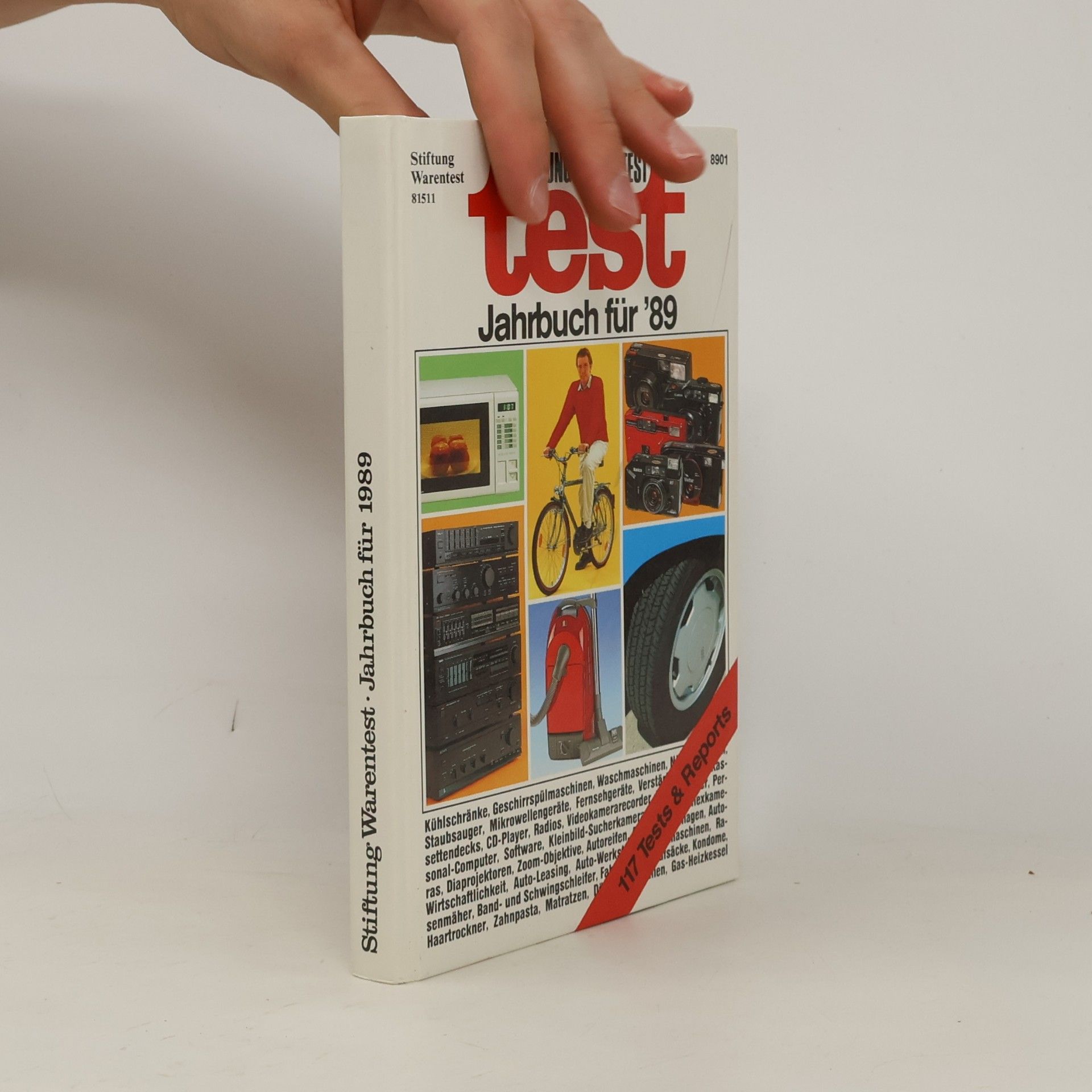 Kolektiv autorů Test Jahrbuch für 1989