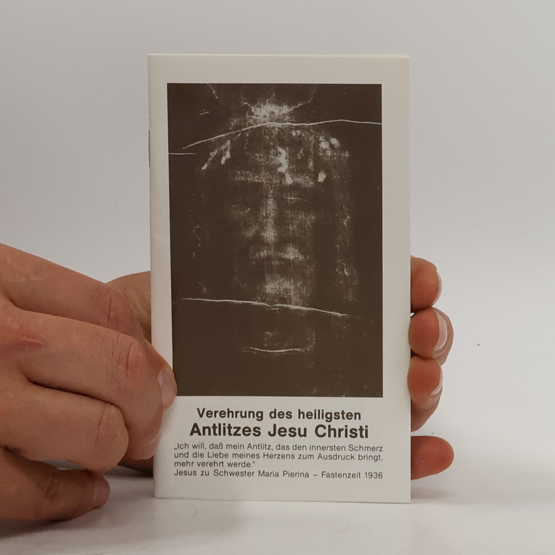 Kolektiv autorů Verehrung des heiligsten Antiltzes Jesu Chrtisti