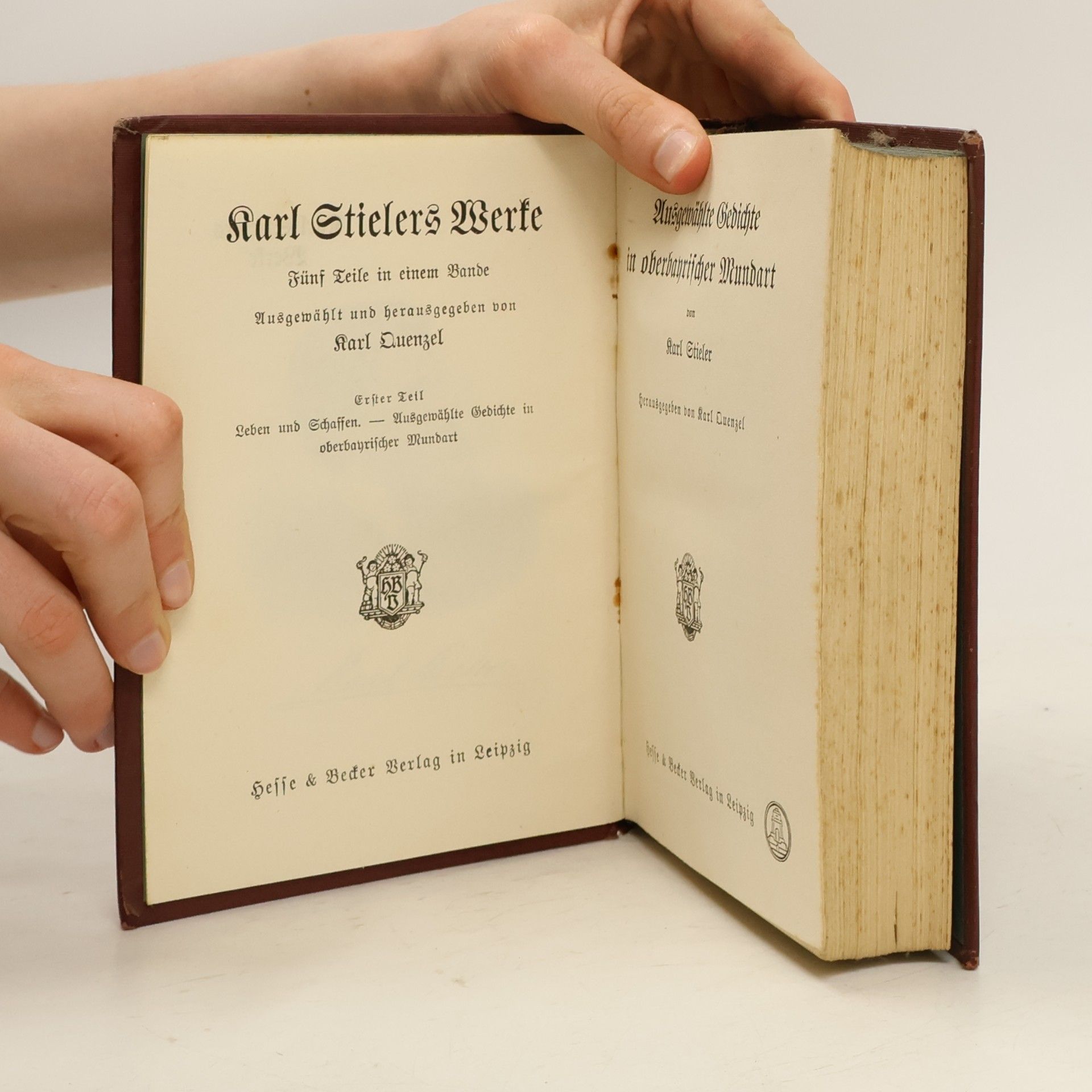 Karl Stieler Karl Stielers Werke 1