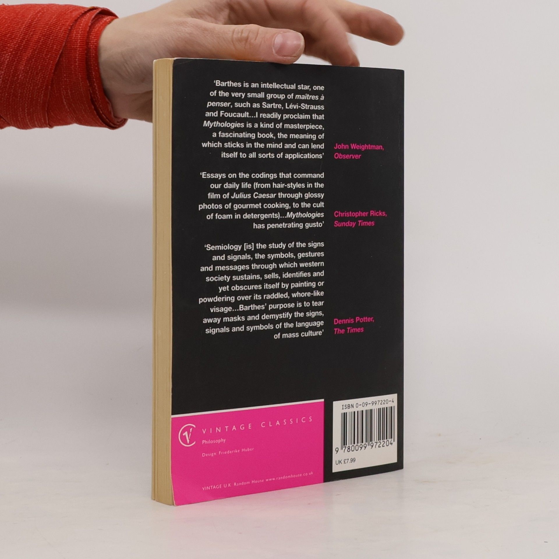 Roland Barthes Mythologies