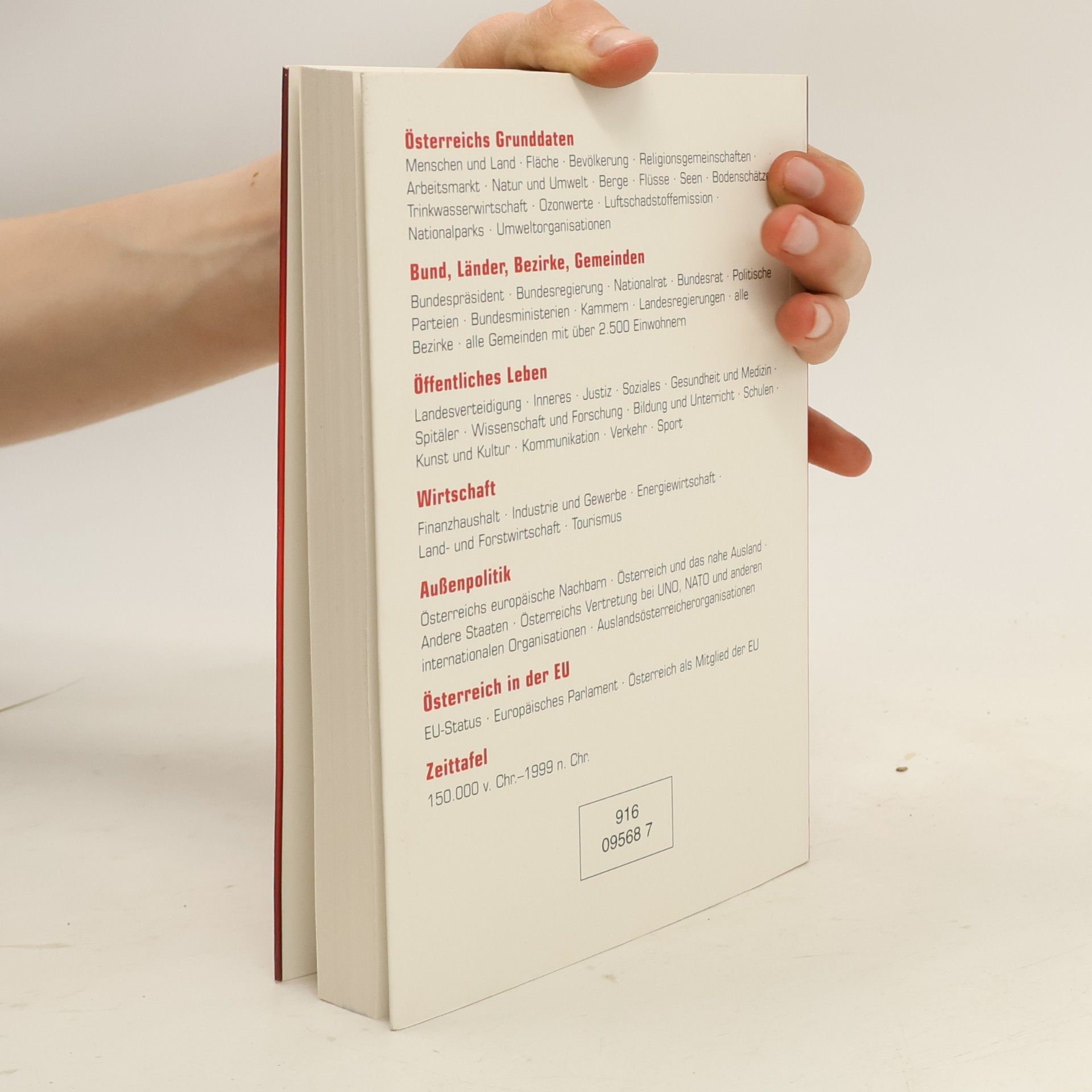 Autorenkollektiv Österreich Almanach 2000. Daten Fakten Informationen