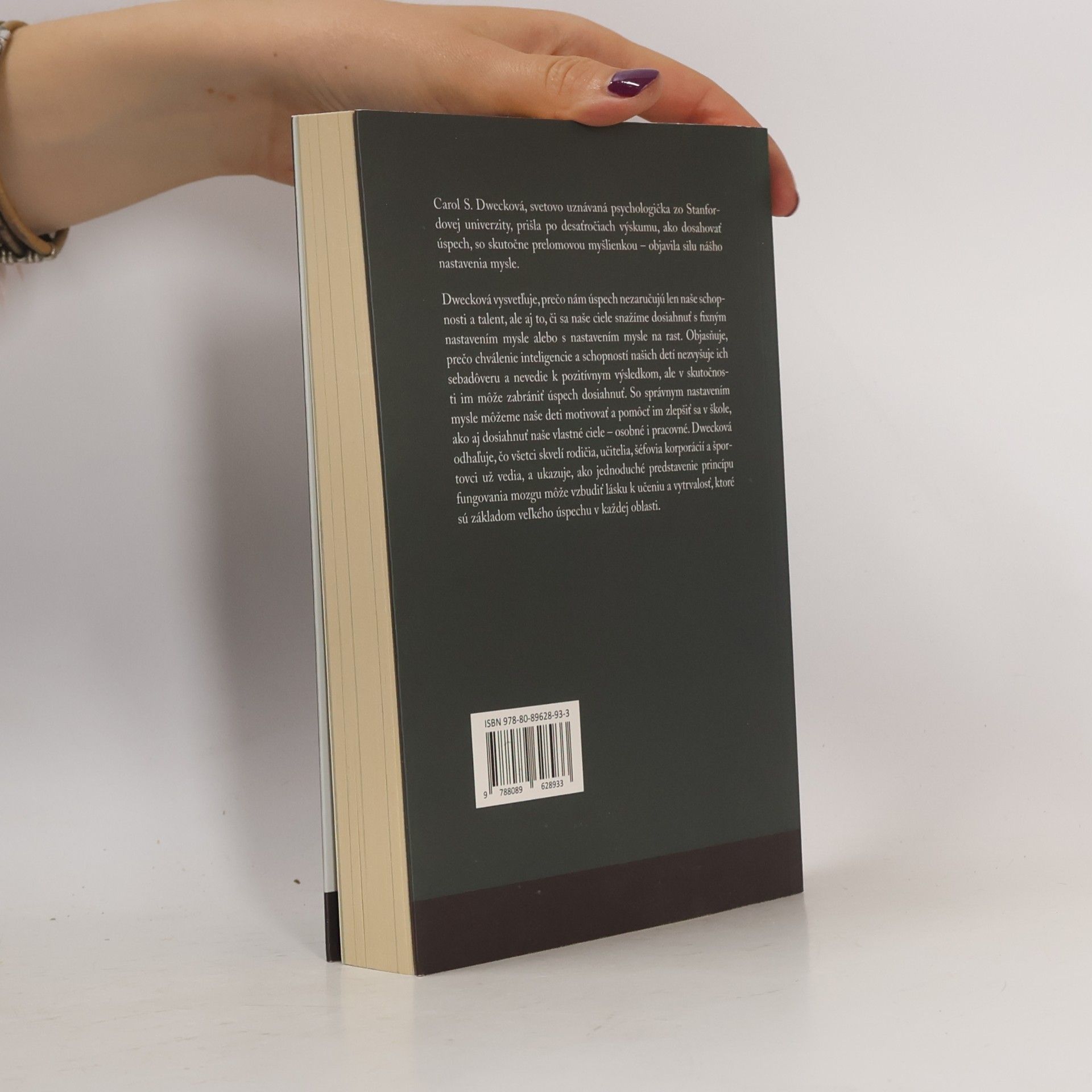 Carol Dweck Nastavenie mysle – Nová psychológia úspechu