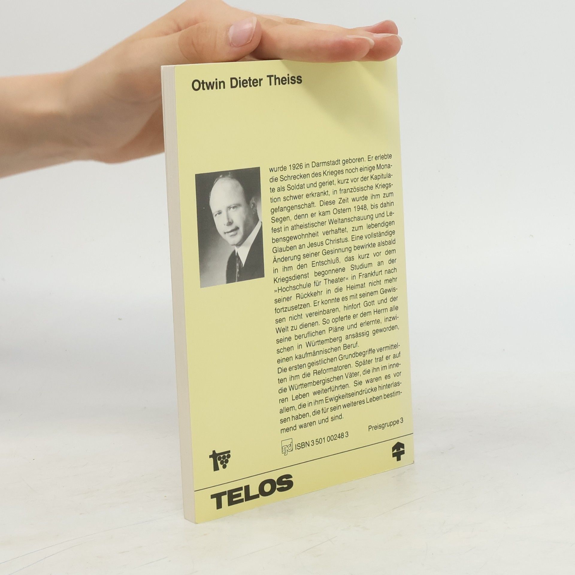 Otwin Dieter Theiss Plädoyer für die Bibel