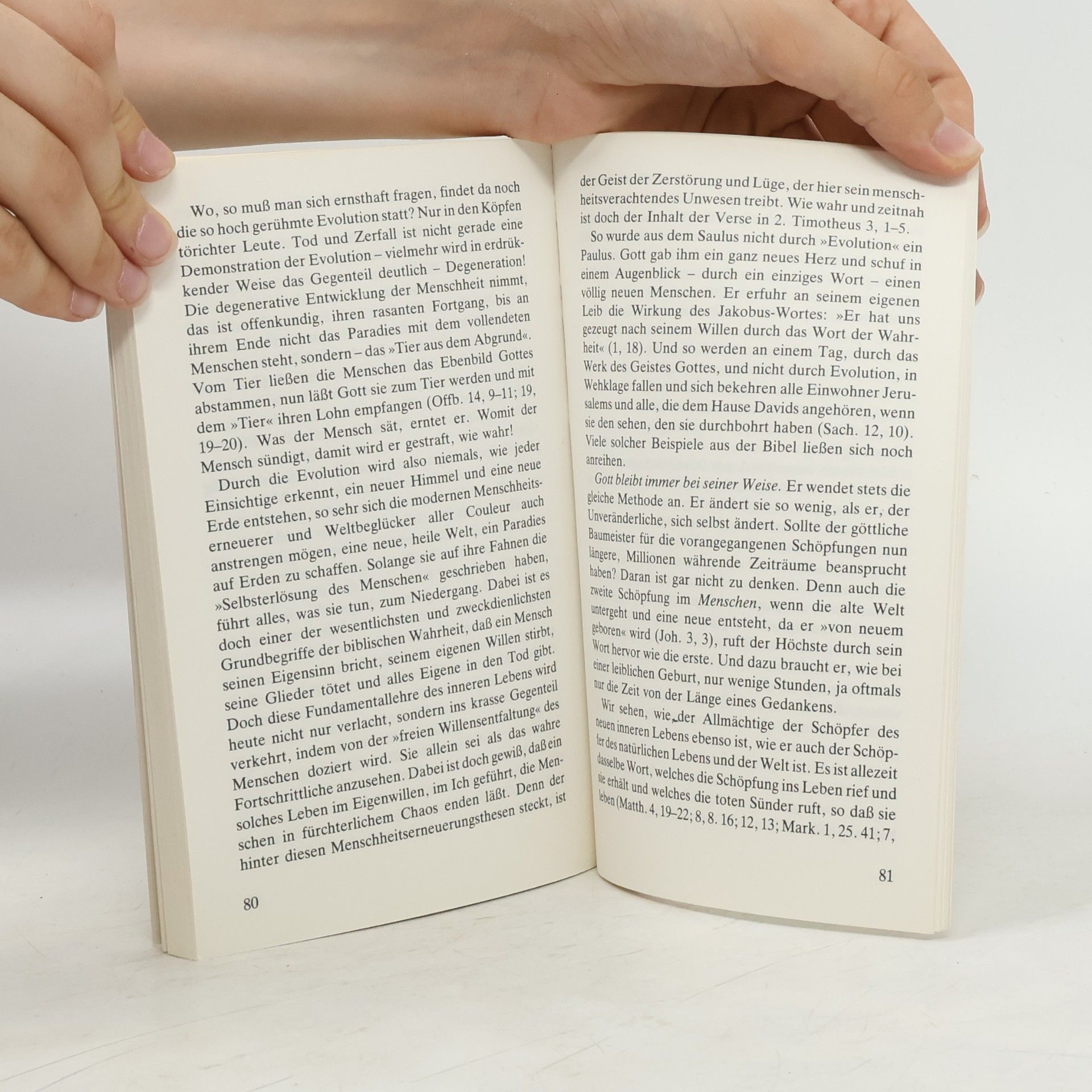 Otwin Dieter Theiss Plädoyer für die Bibel