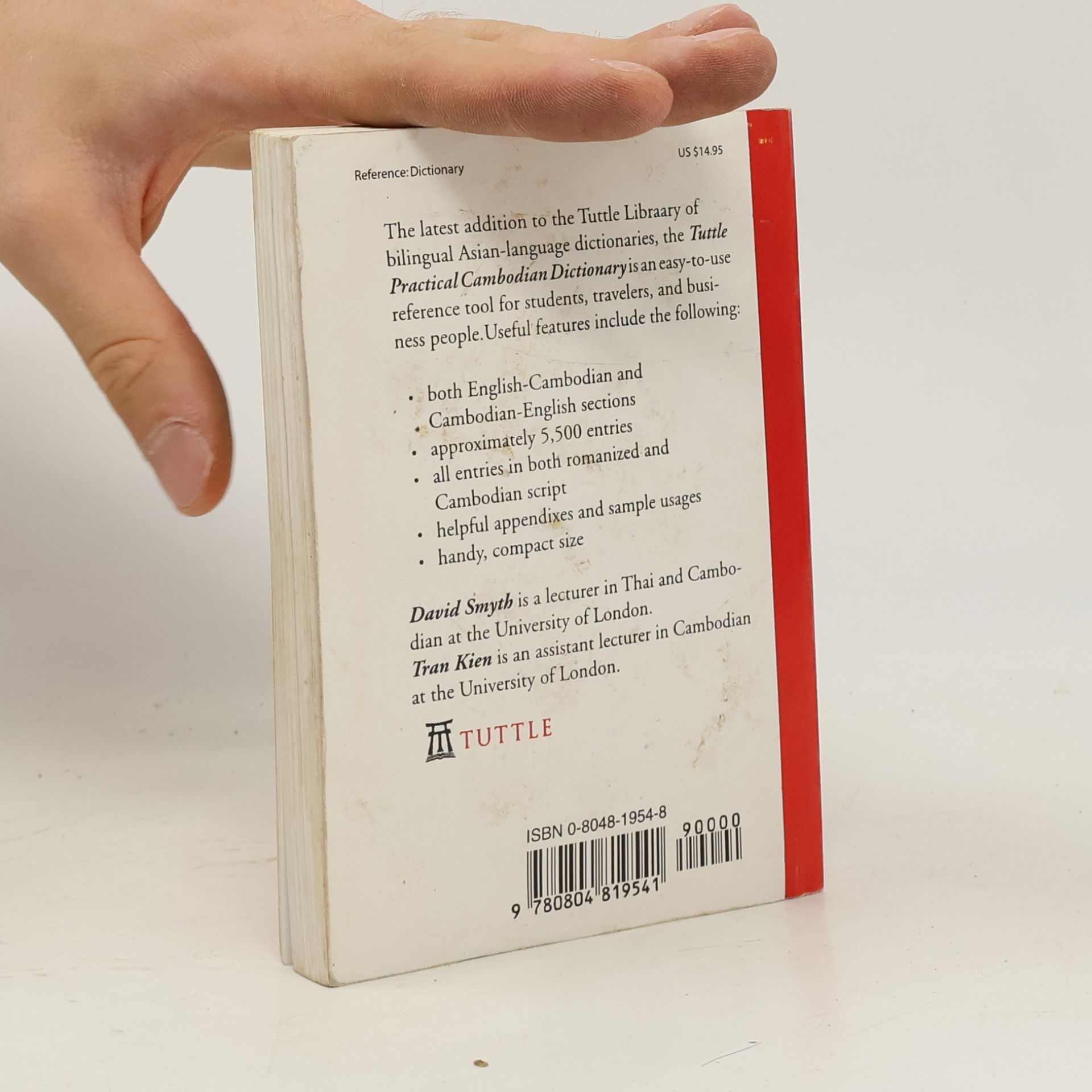 David Smyth Tuttle Language Library: Tuttle Practical Cambodian Dictionary