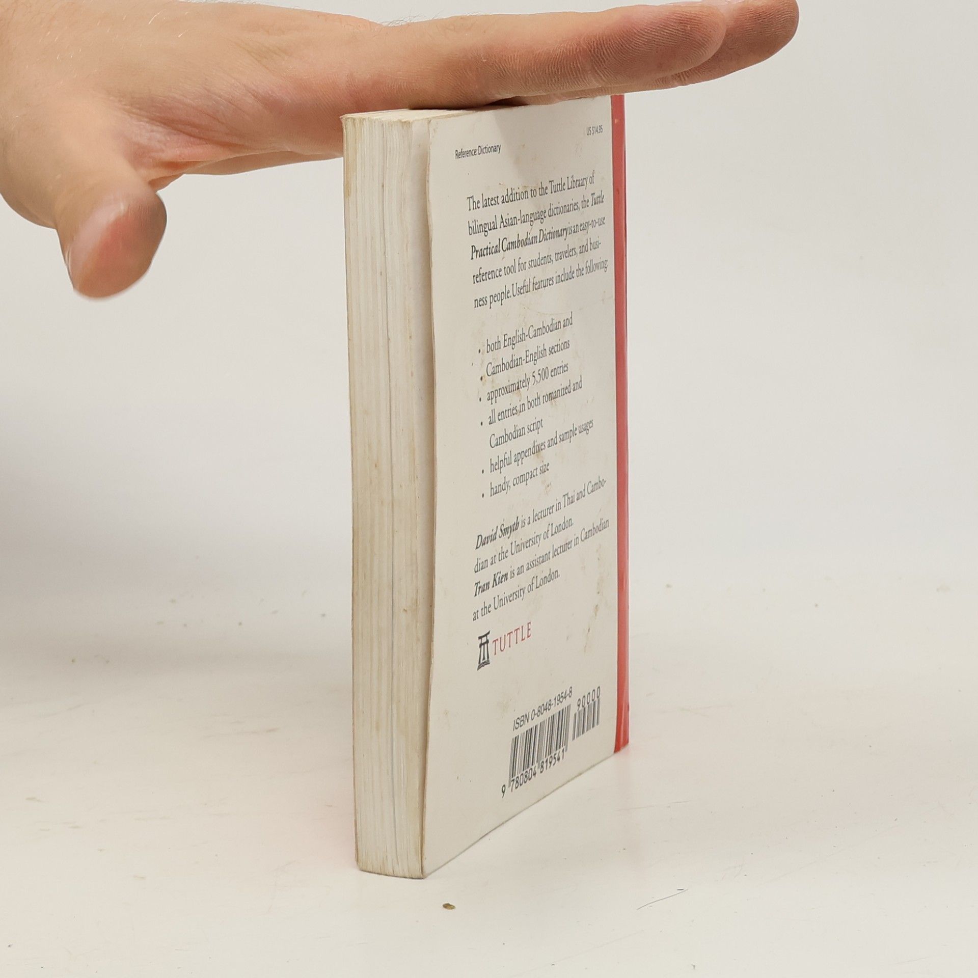 David Smyth Tuttle Language Library: Tuttle Practical Cambodian Dictionary
