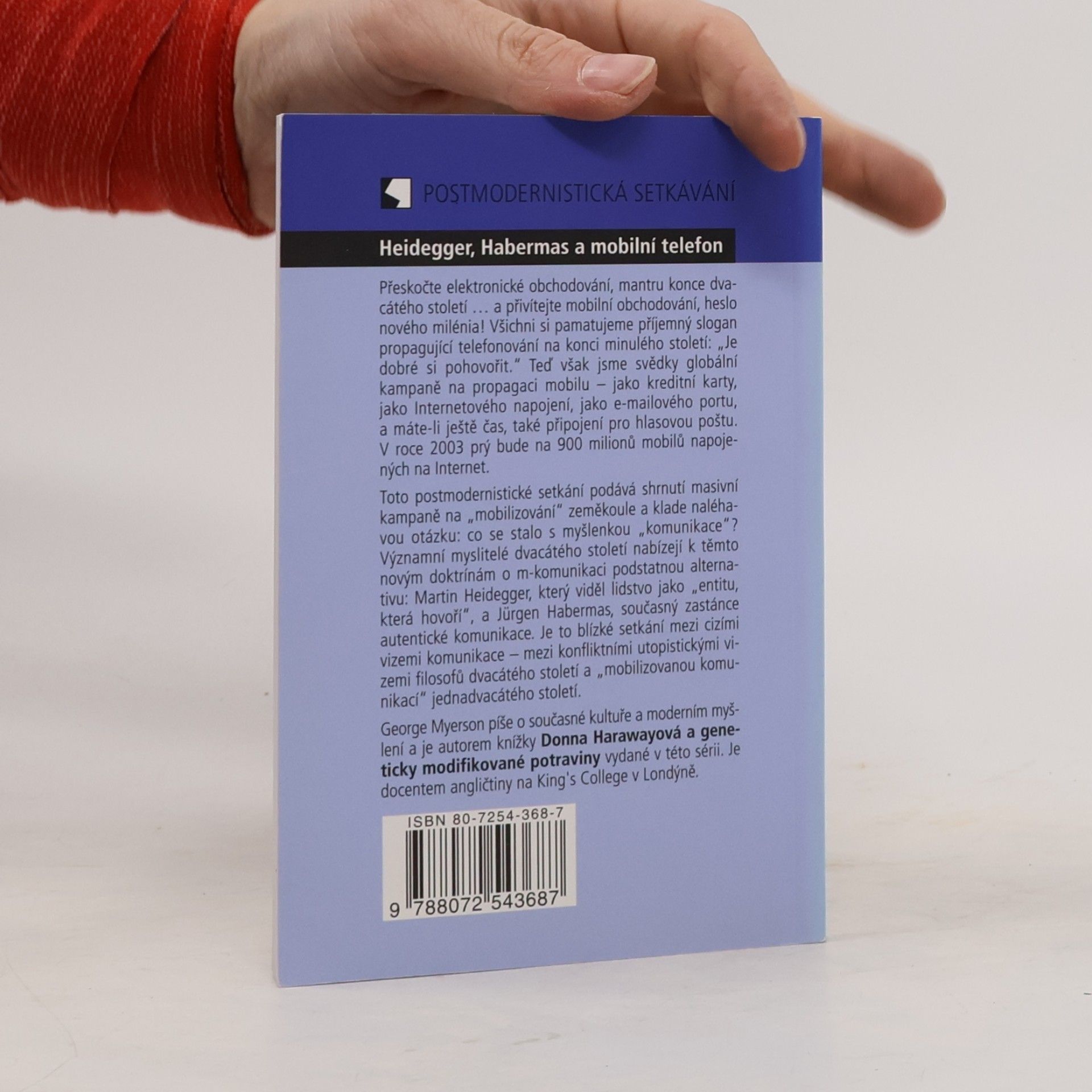 George Myerson Heidegger, Habermas a mobilní telefon