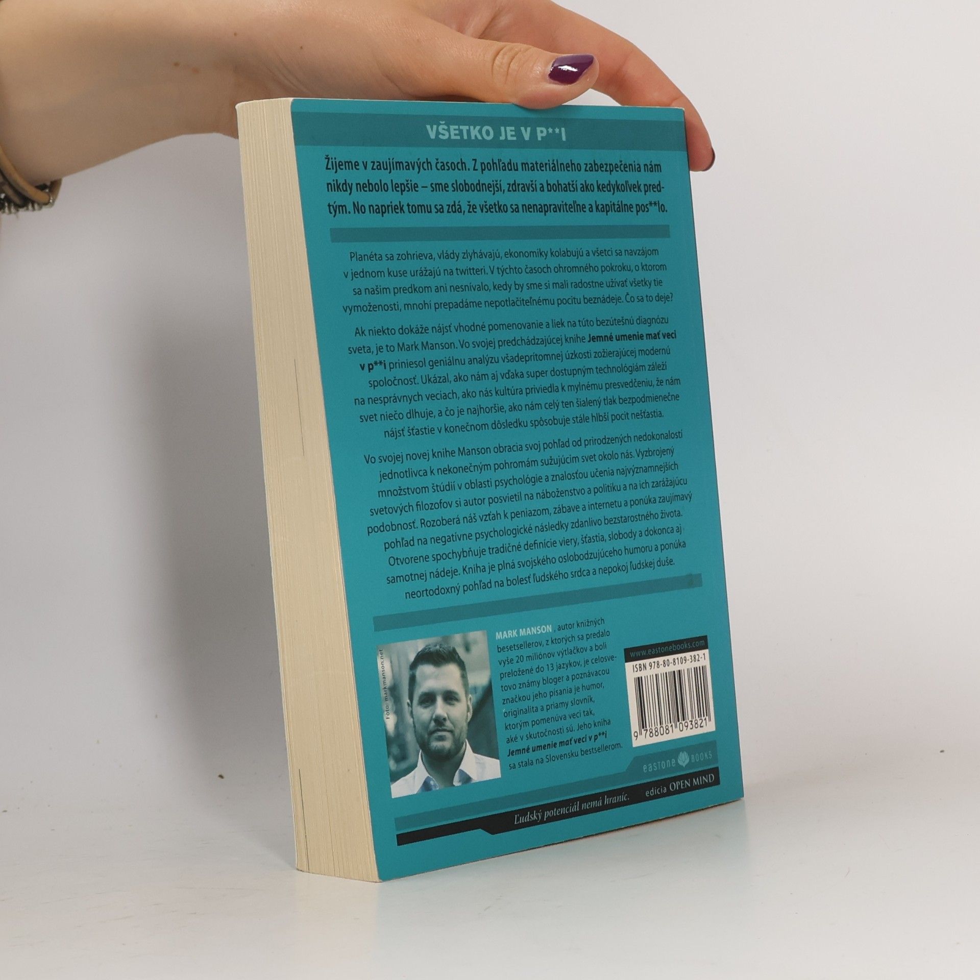 Mark Manson Všetko je v p**i