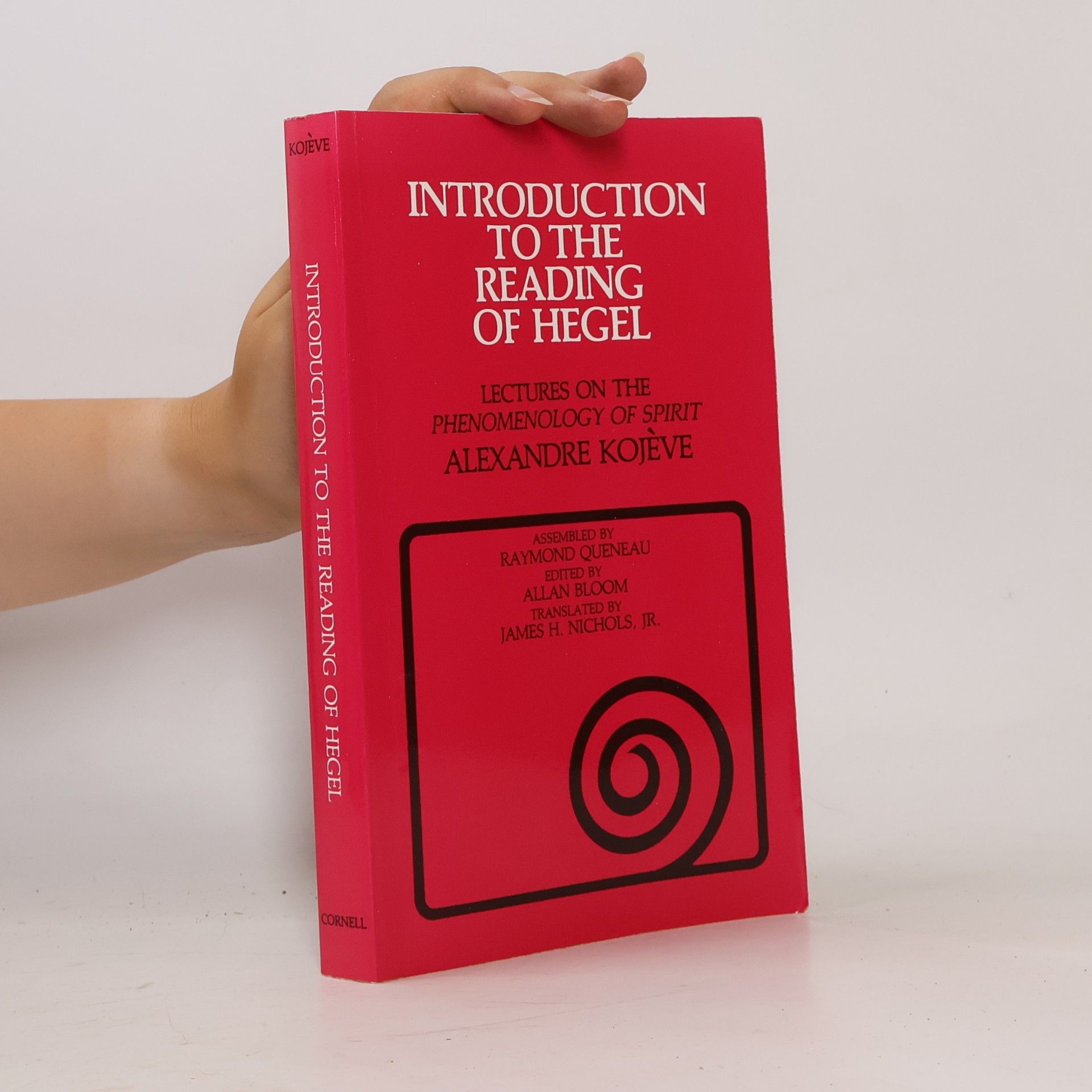 Alexandre Kojève Introduction to the Reading of Hegel
