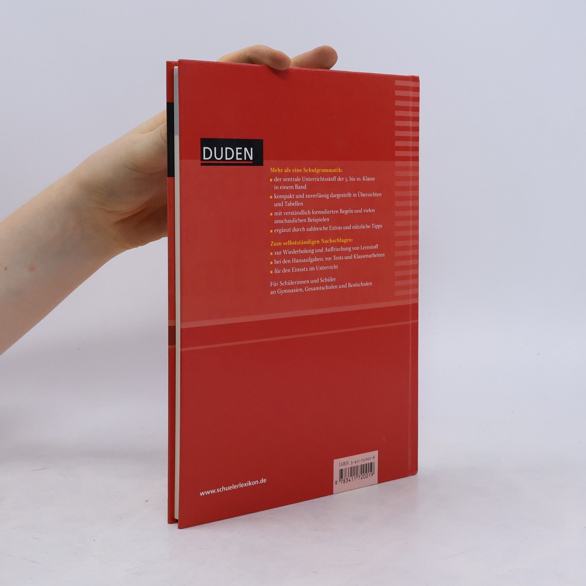 Elisabeth Schmitz-Wensch Duden, Schulgrammatik extra Englisch
